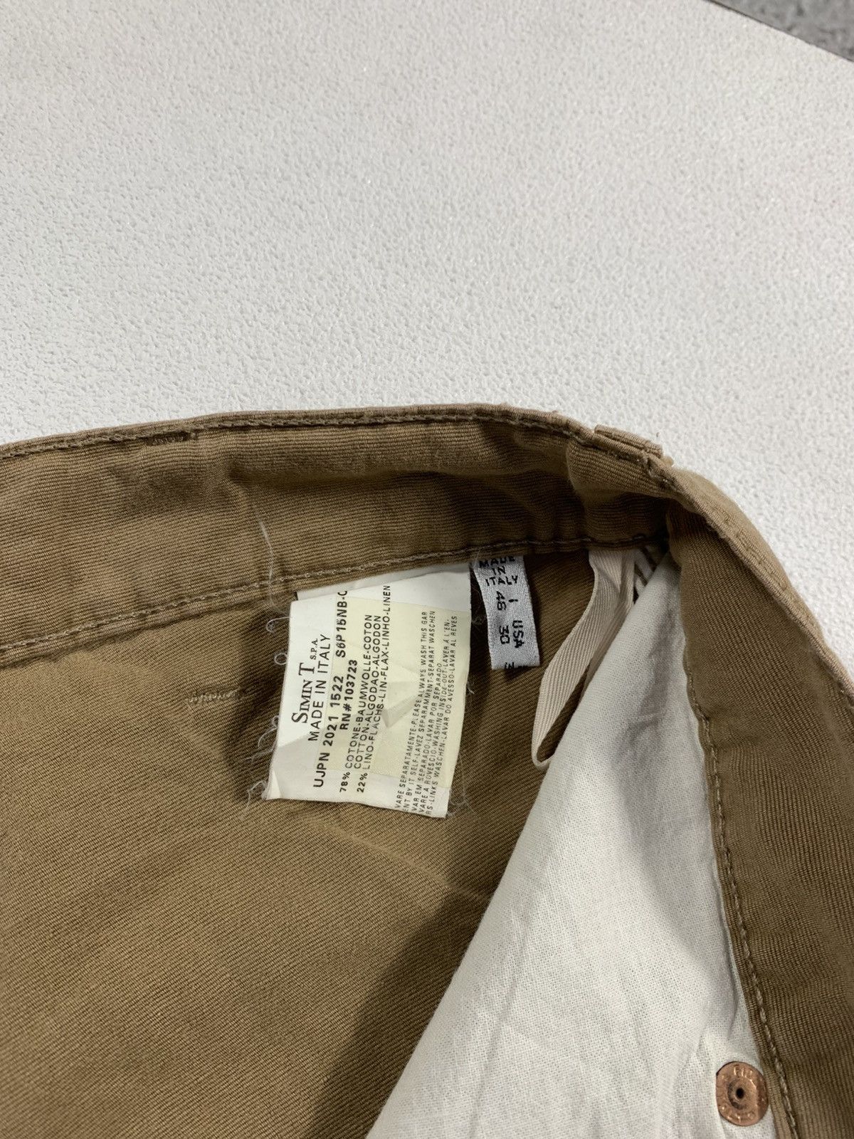 Armani Armani jeans double knee carpenter pants Size US 29 - 14 Thumbnail