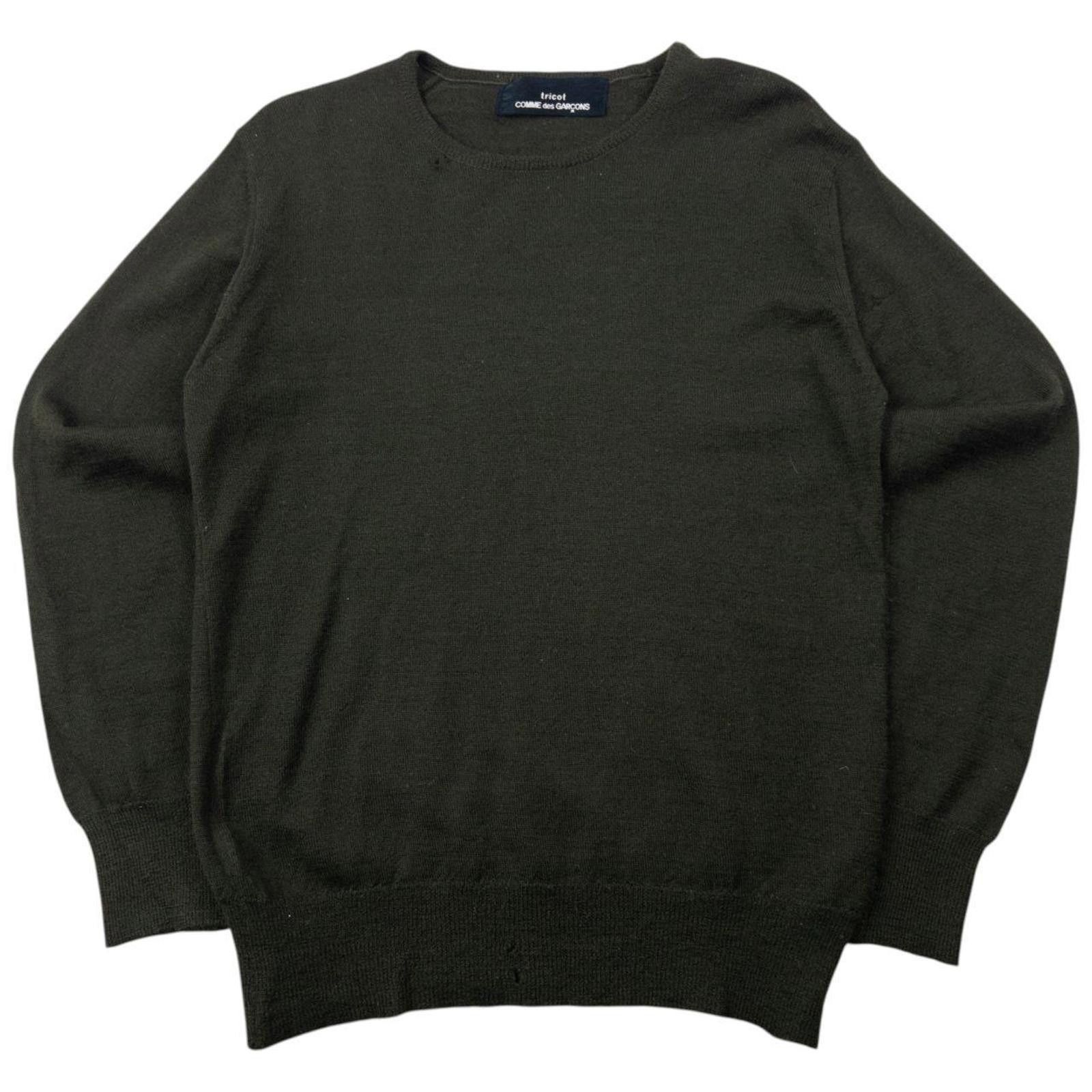 Vintage 1996 Comme Des Garçons Tricot Wool Jumper Womens M