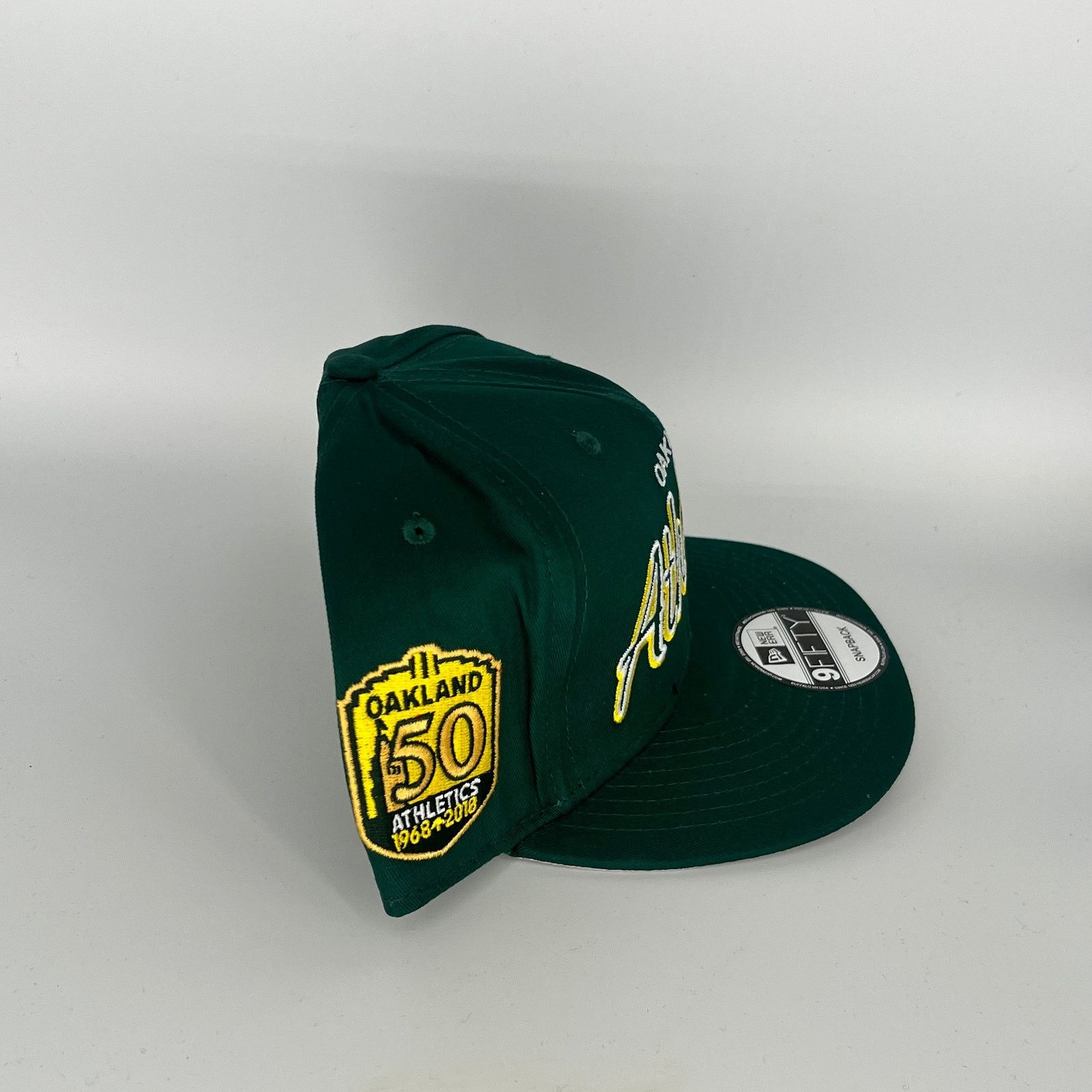 New Era Green Athletics 50 Year Oakland Athletics New Era MLB Size ONE SIZE - 2 Thumbnail