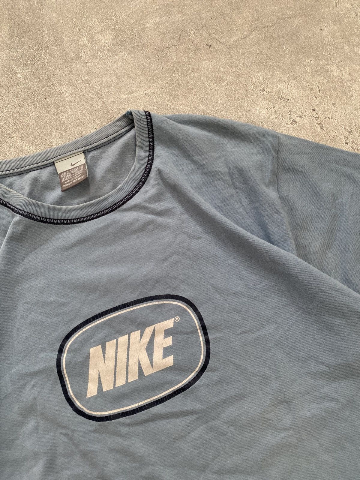Nike VTG Y2K NIKE OVAL LOGO Size US L / EU 52-54 / 3 - 2 Thumbnail