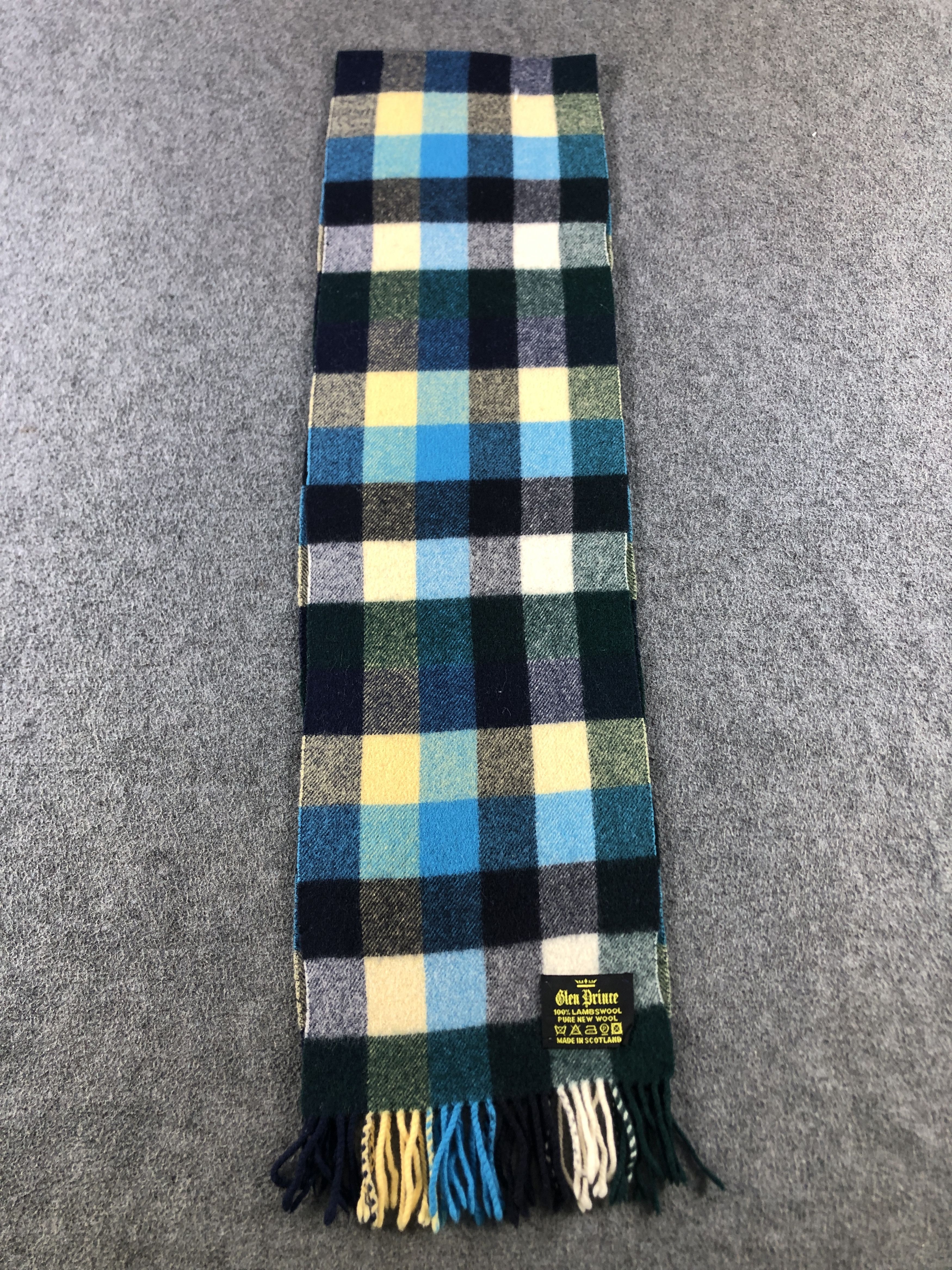 Vintage Glen Prince Wool Scarf / Muffler / Neckwear P765 Size ONE SIZE - 2 Thumbnail