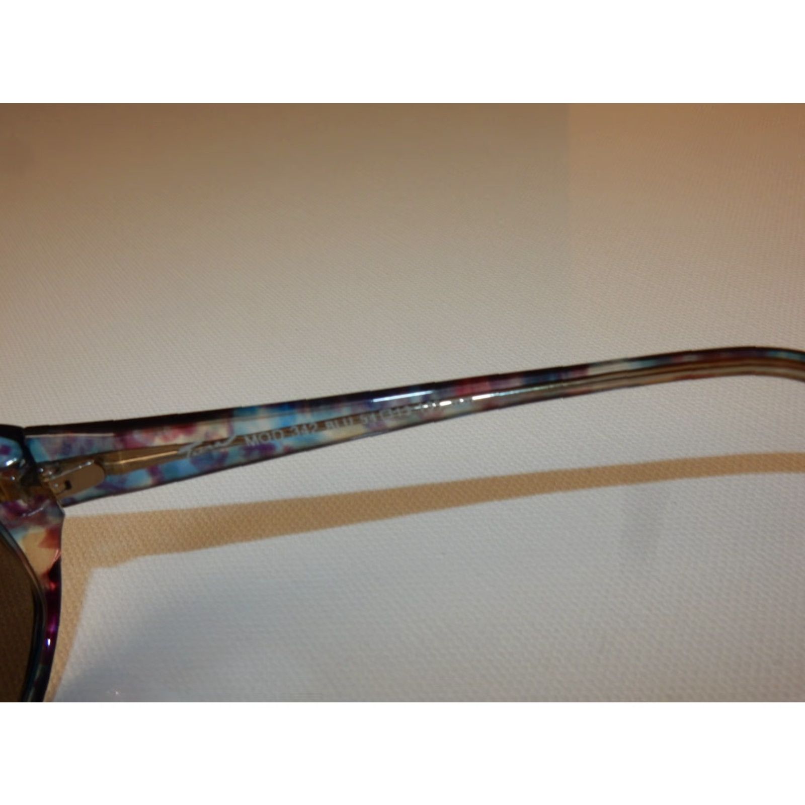 Vintage VTG Tura Sunglasses FRAMES ONLY 54 135 342 BLUE Women Sunglasses Frames Only Size ONE SIZE - 4 Thumbnail