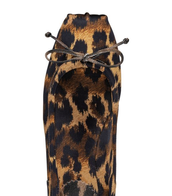 Christian Louboutin o1s1wg110924 Mamadrague Flats in Leopard Size US 5 / IT 35 - 4 Thumbnail