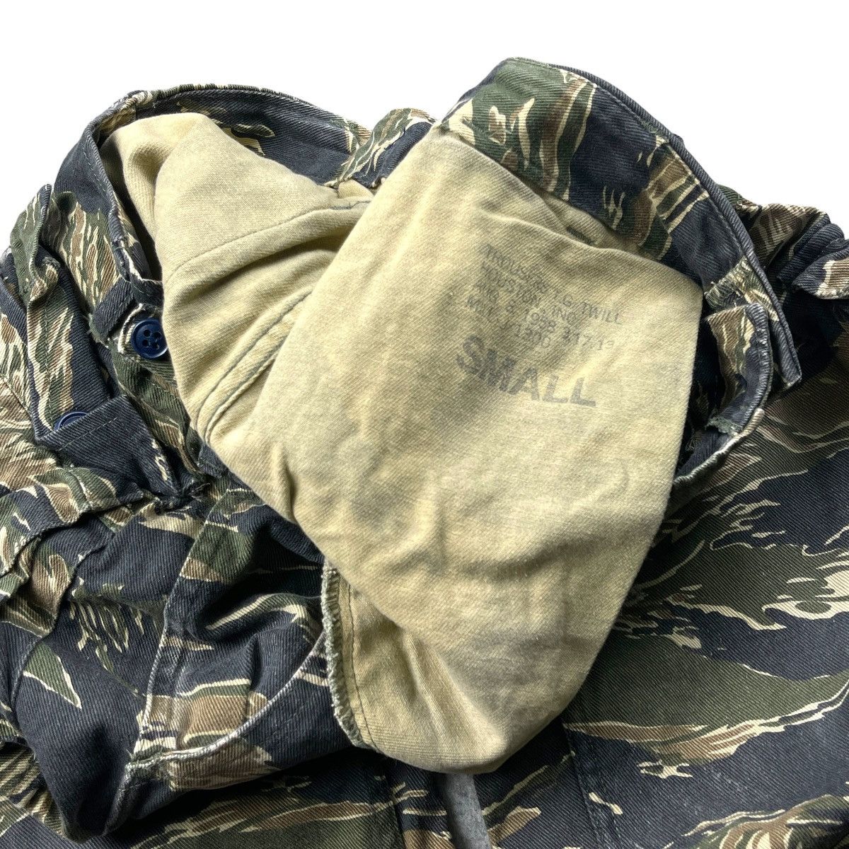 Vintage Vietnam War Tiger Stripe Camo Pants Size US 32 / EU 48 - 8 Thumbnail