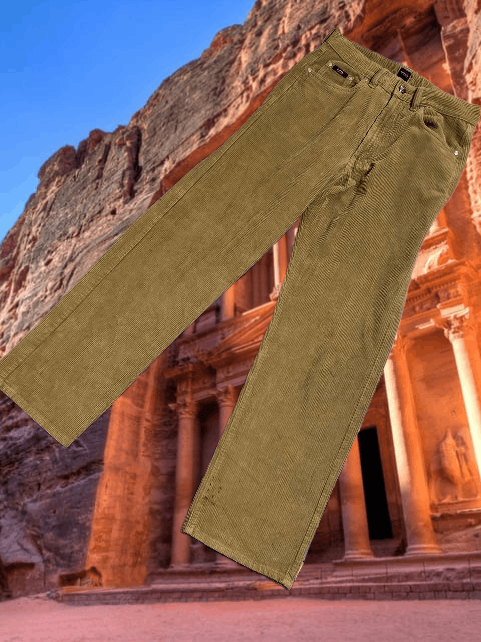 Hugo Boss Vintage Hugo Boss denim Pants crazy Y2K streetwear Size US 32 / EU 48 - 1 Thumbnail