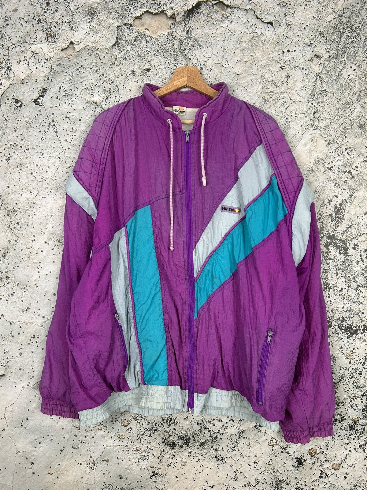 Ellesse Vintage Ellesse 90s Archive Sportswear Jacket Sweatshirt Size US XL / EU 56 / 4 - 1 Thumbnail