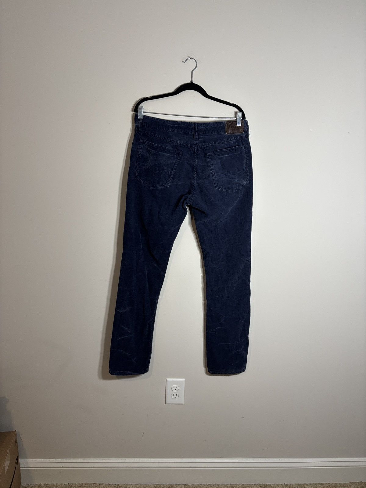 Polo Ralph Lauren Polo Ralph Lauren Blue Corduroy Pants Old Money Academia 34 Size US 34 / EU 50 - 4 Thumbnail