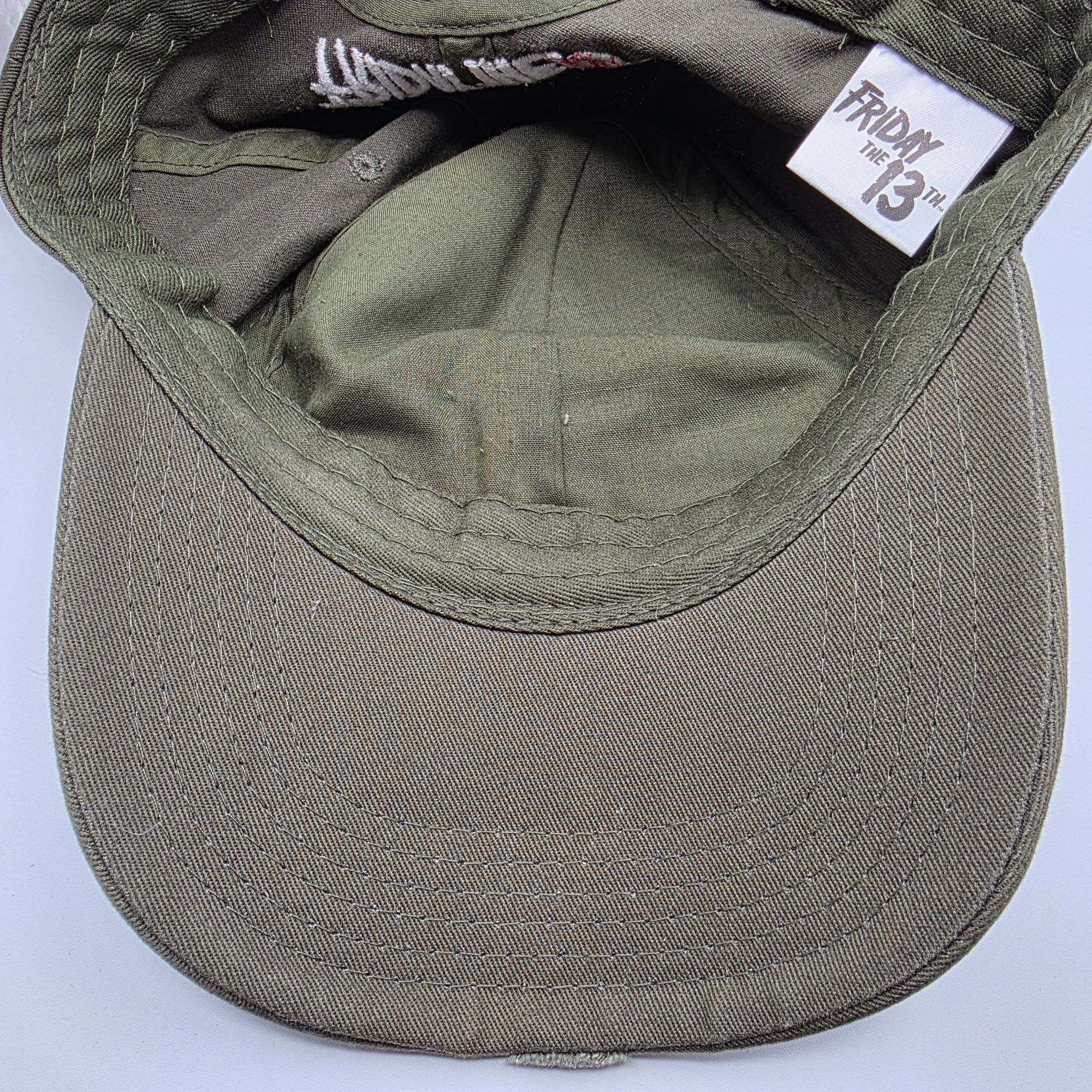 Other Friday the 13th Camp Crystal Lake Hat Cap Frayed Halloween M Size ONE SIZE - 9 Thumbnail