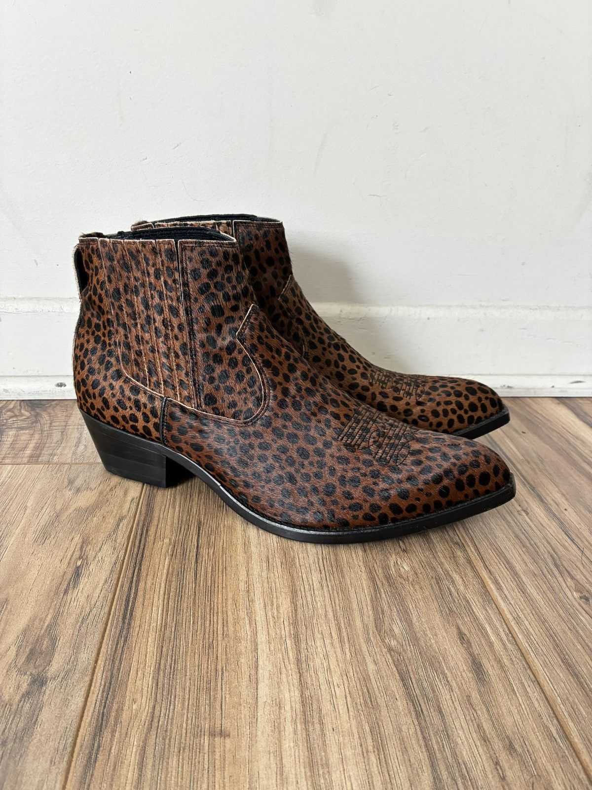 Hysteric Glamour Hysteric Glamour Leopard Western Boots Size US 9 / EU 42 - 2 Thumbnail