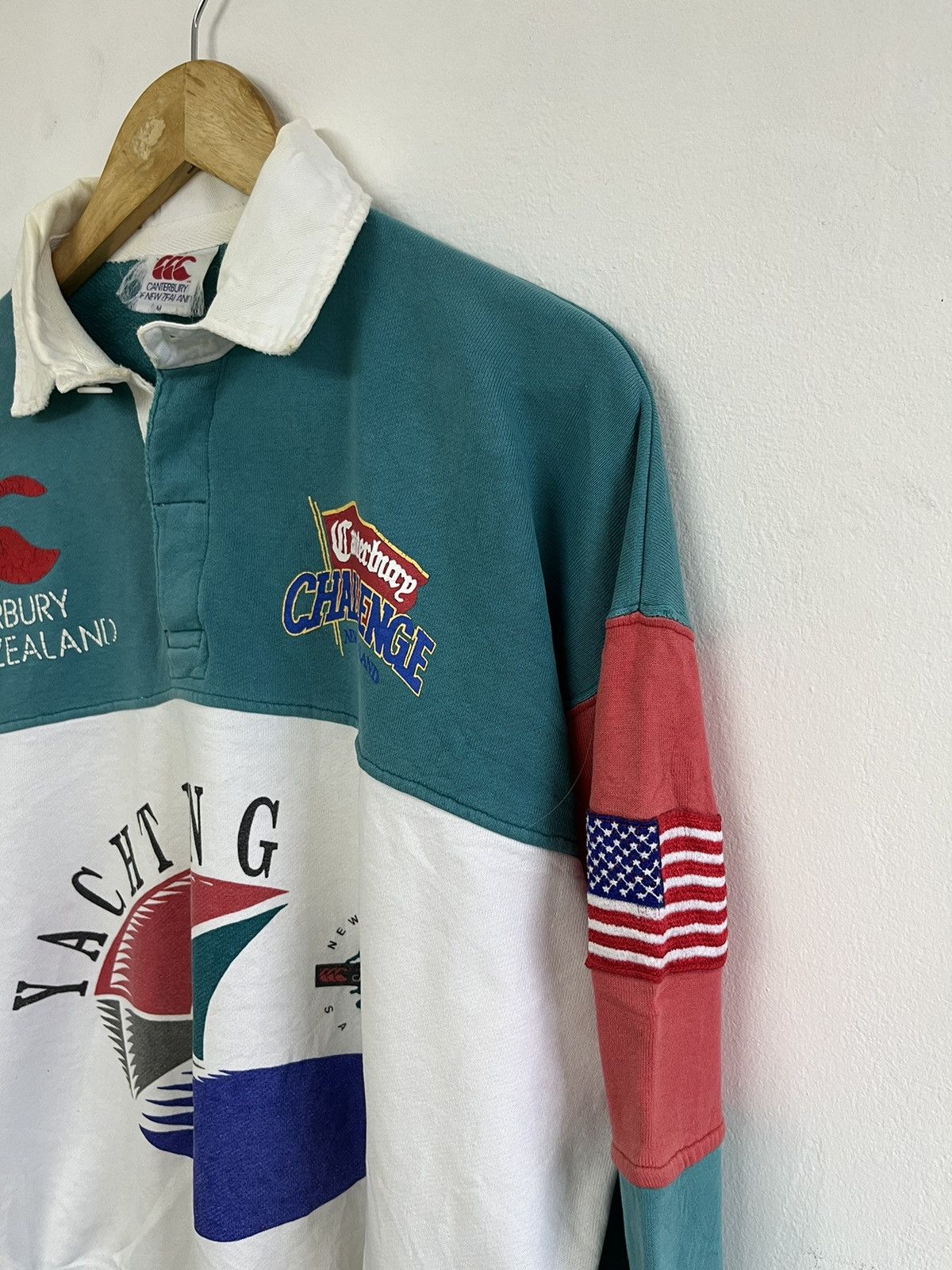 Canterbury of New Zealand RARE! Vintage 92’ Canterbury Sailing Challenge Sweatshirt Size US M / EU 48-50 / 2 - 3 Thumbnail