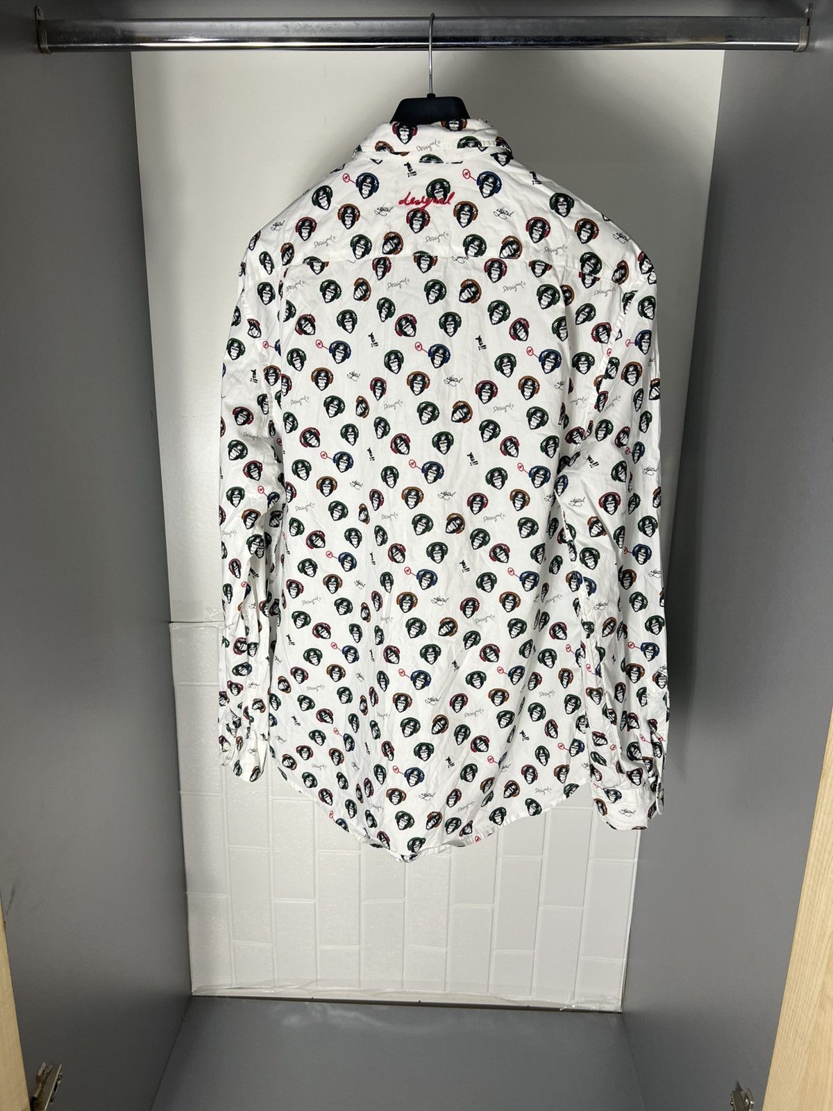 Desigual × Vintage VERY RARE DESIGUAL ITALIAN DESIGNER LONG SLEEVE SHIRT DELUX Size US XL / EU 56 / 4 - 6 Thumbnail