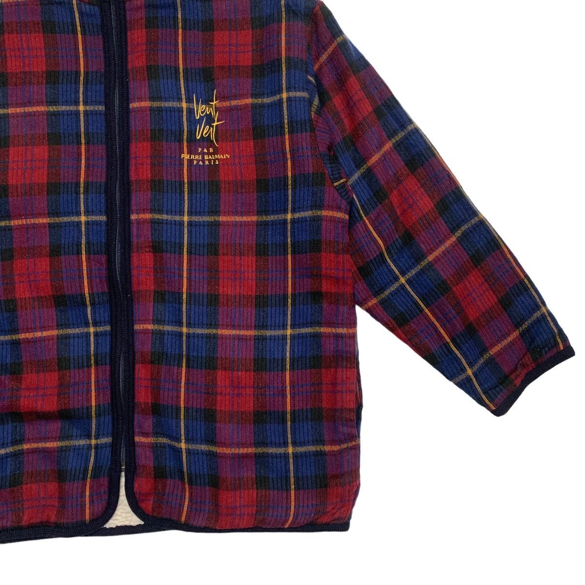 Pierre Balmain Pierre Balmain Vent Vert Tartan Zipper Jacket Size US L / EU 52-54 / 3 - 3 Thumbnail