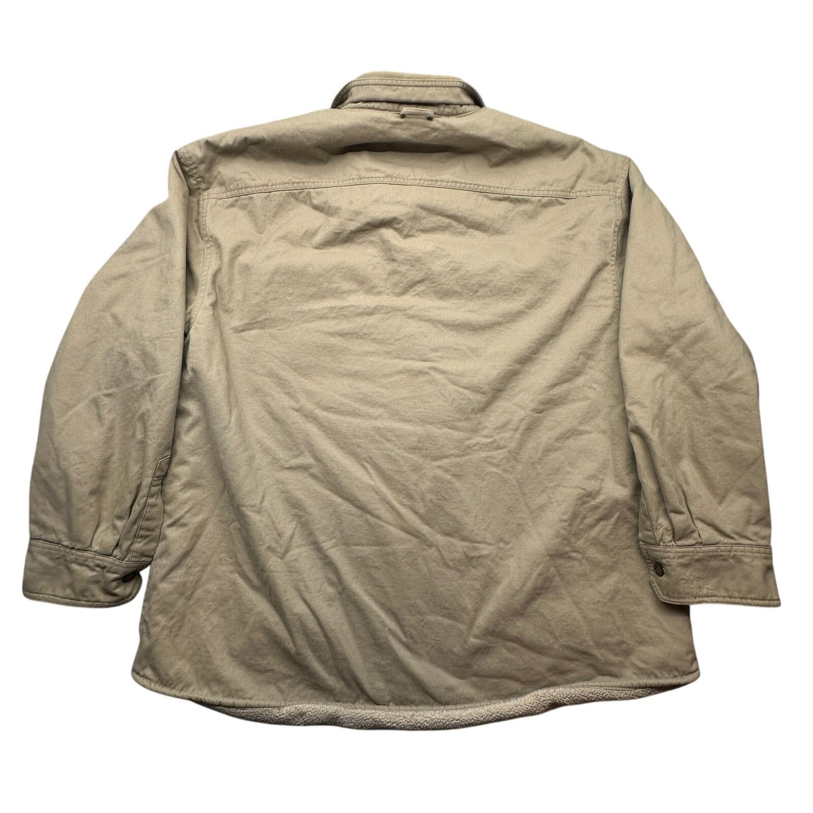 Levi's Levis Button Twill Sherpa Fleece Lined Shirt Men XXL Shacket Size US XXL / EU 58 / 5 - 2 Thumbnail