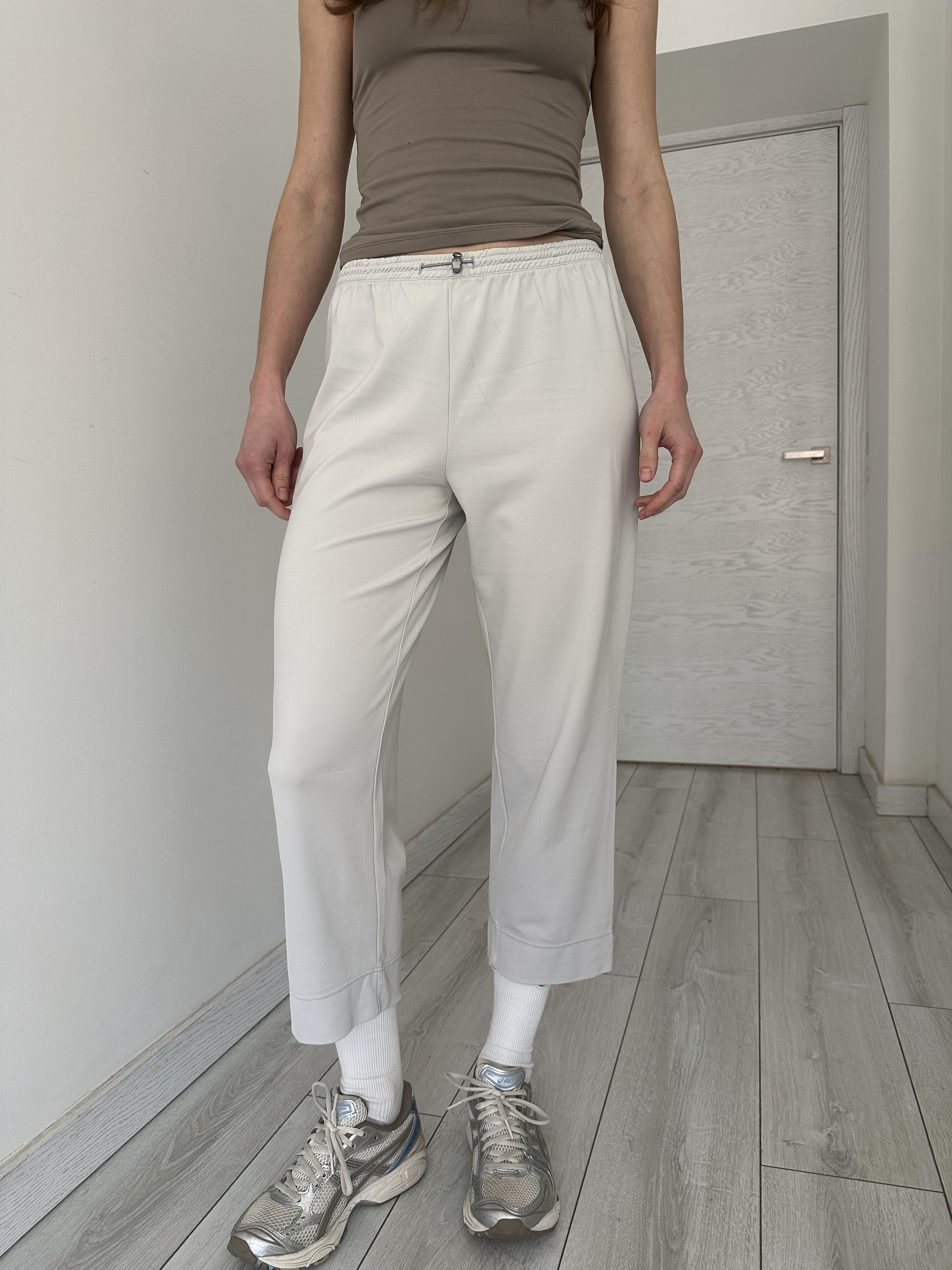 Marithe + Francois Girbaud Marithe Francois Girbaud Cream Trousers Pants Size 28" / US 6 / IT 42 - 1 Thumbnail