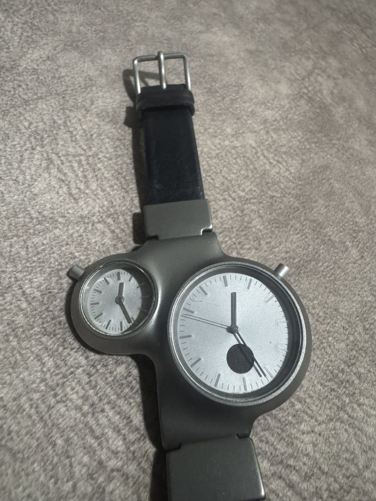 Issey Miyake RARE! “Chaos” Citizen 90’s Titanium Double Faced Watch Size ONE SIZE - 3 Thumbnail