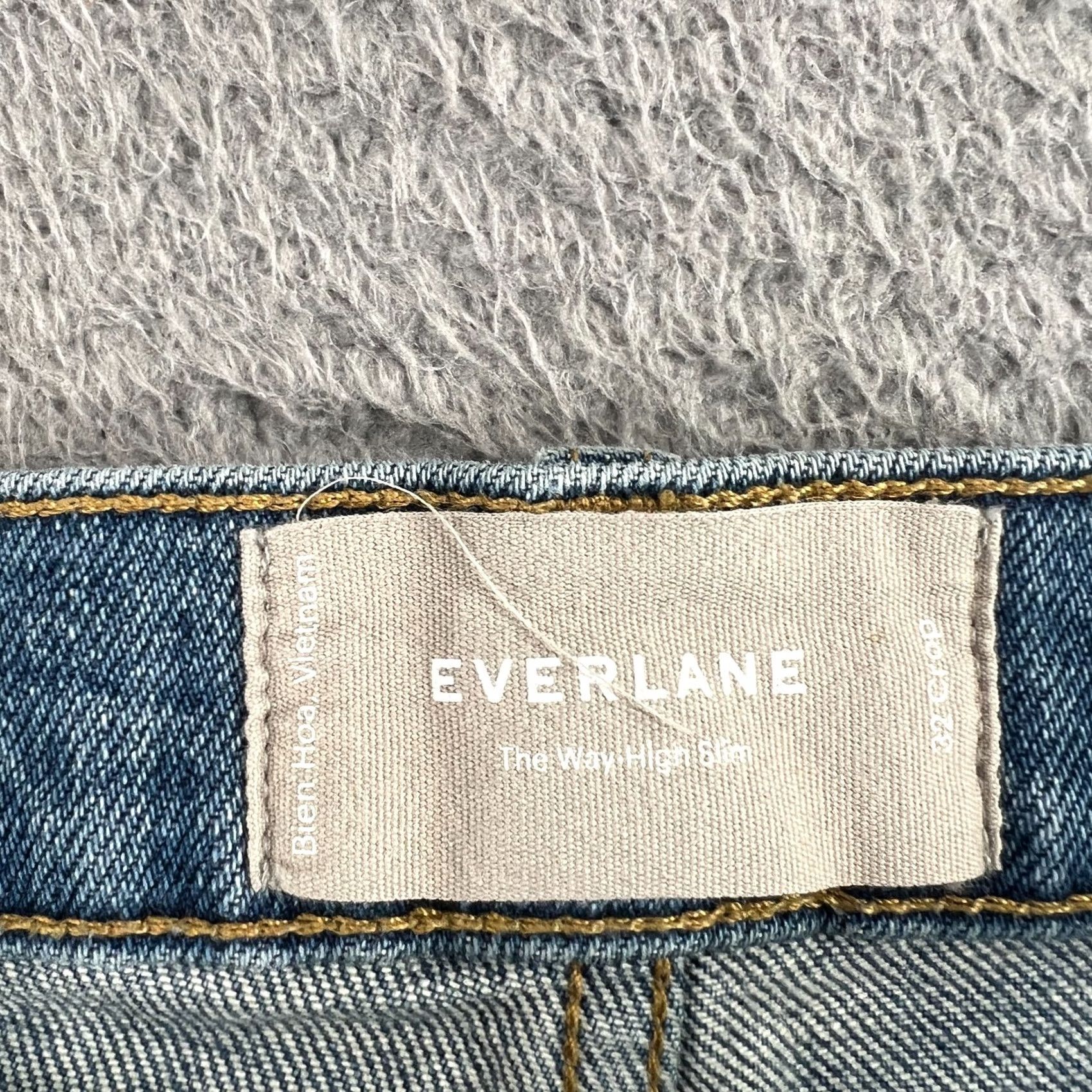 Everlane Everlane Jeans Women’s 32 The Way-High Slim Denim Pants Light Wash City Everyday Classic 5-Pocket Women’s Slim Jeans Mens? Size 24" / US 00 / IT 34 - 6 Thumbnail