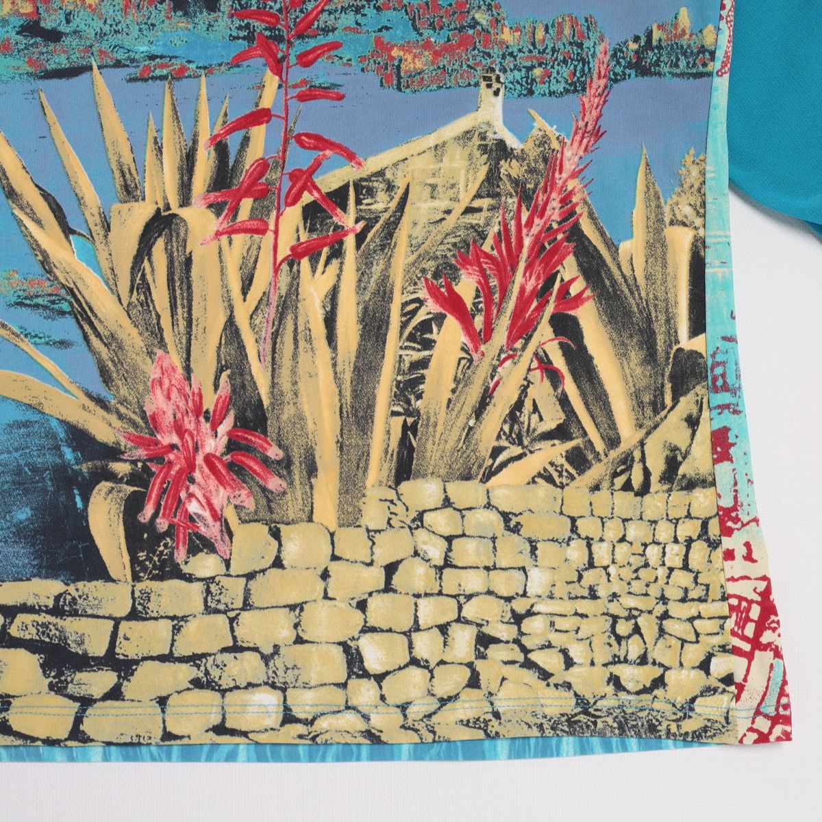 Other Save The Queen Mesh/Polyamide Printed Top Avantgarde Size S / US 4 / IT 40 - 10 Thumbnail