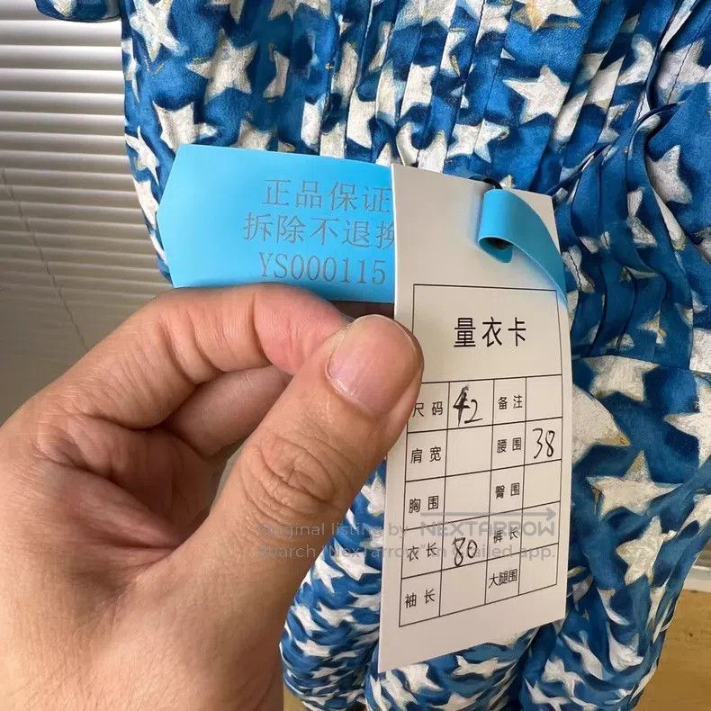 Valentino Valentino Main line blue mulberry silk jumpsuit Size S / US 4 / IT 40 - 7 Thumbnail