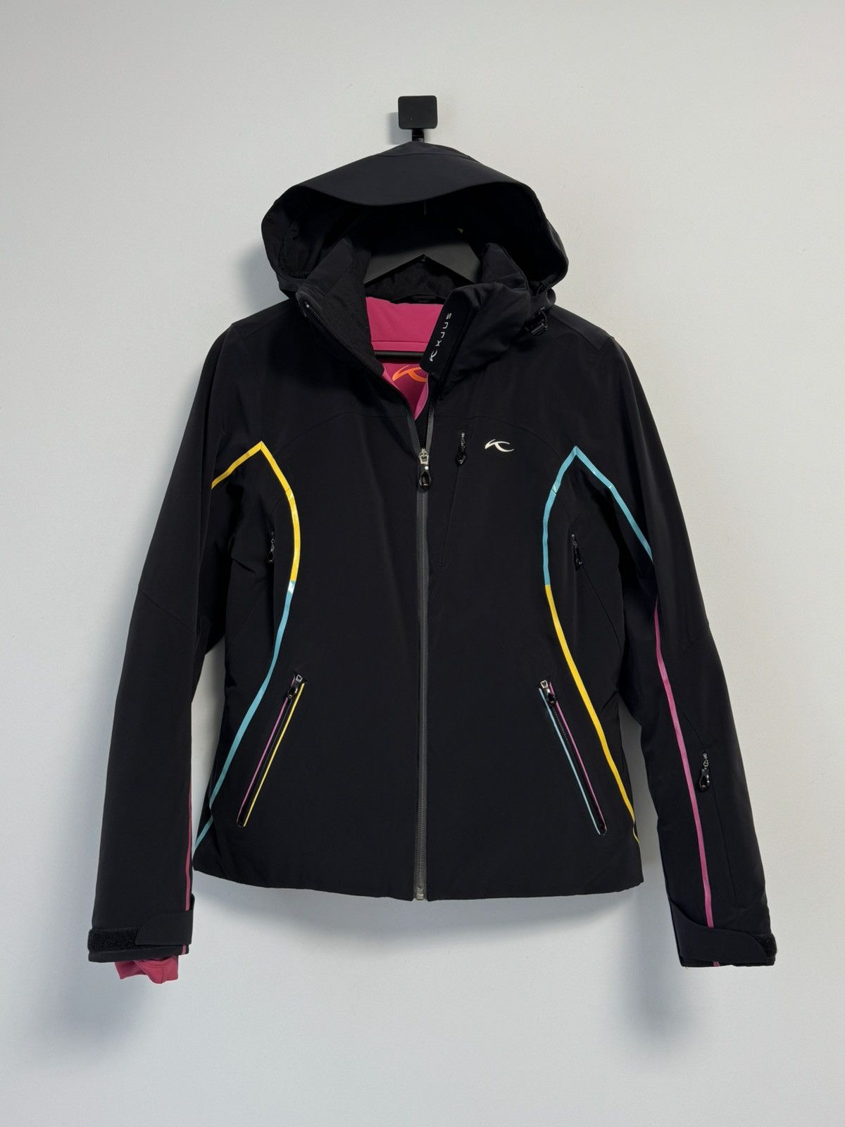 KJUS Kjus Ski Jacket Women’s Recco Black Outdoor Size S / US 4 / IT 40 - 1 Thumbnail