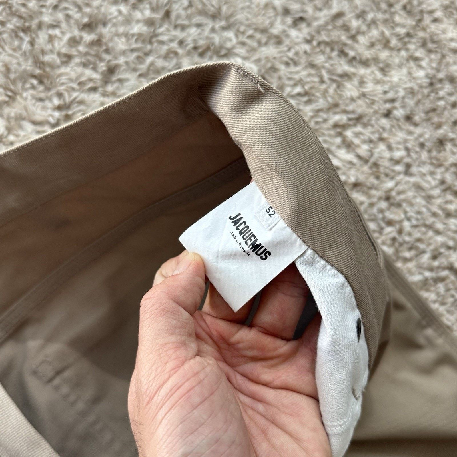 Jacquemus Jacquemus “Le Gadjo” Cargo Shorts Brown Tan Size 52 / 34” Size US 34 / EU 50 - 9 Thumbnail