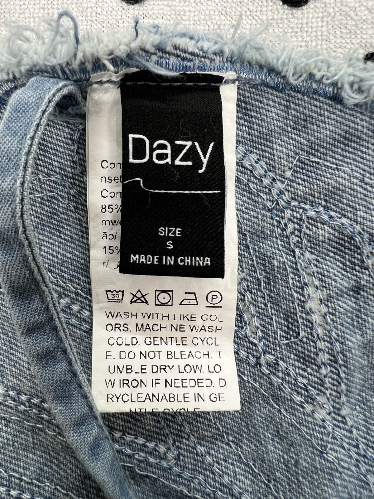 Japanese Brand Dazy Butterfly Denim Halter Top Size S / US 4 / IT 40 - 5 Thumbnail