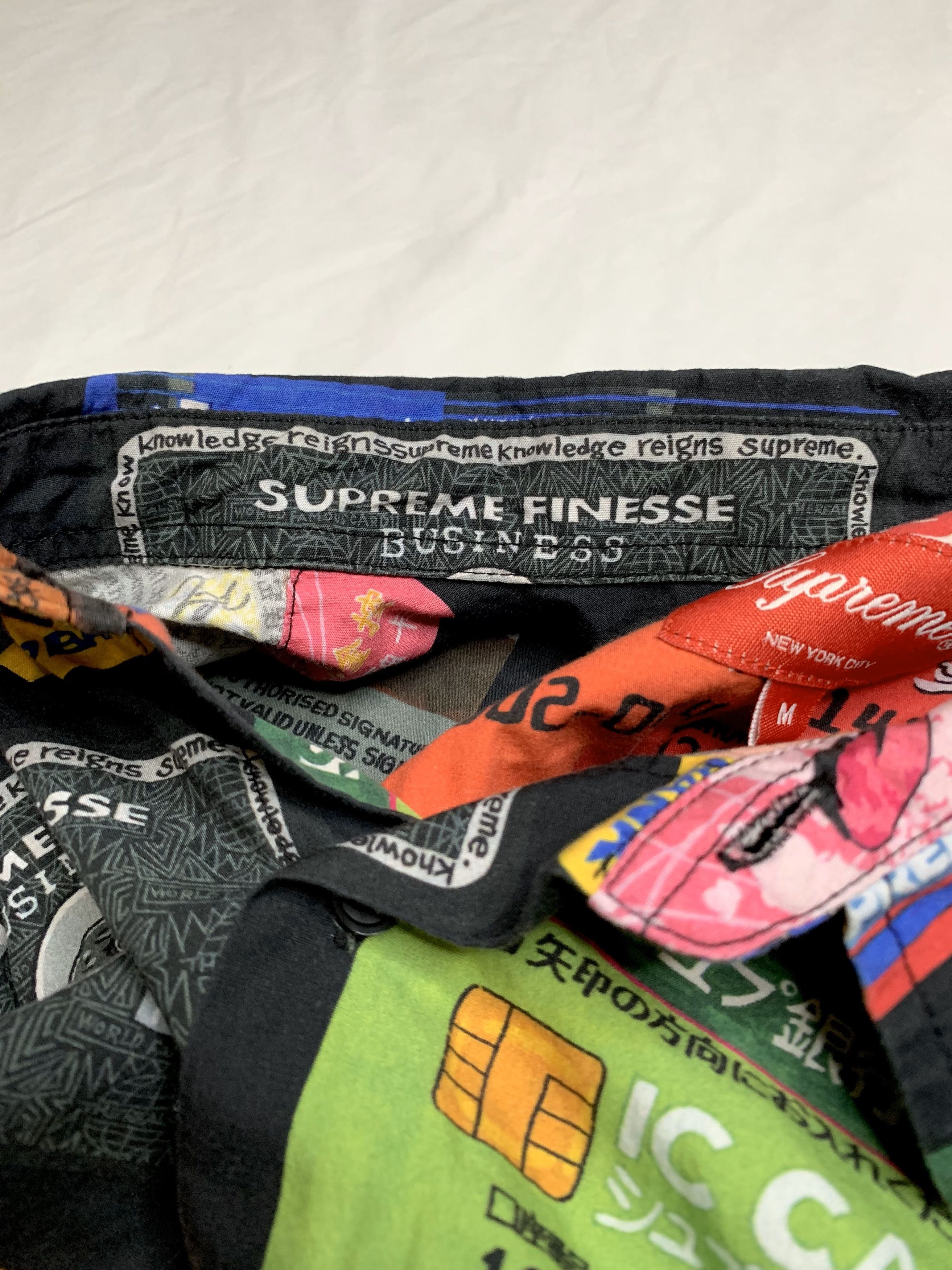 Supreme Supreme SS22 Credit Cards Shirt (M) Size US M / EU 48-50 / 2 - 8 Thumbnail