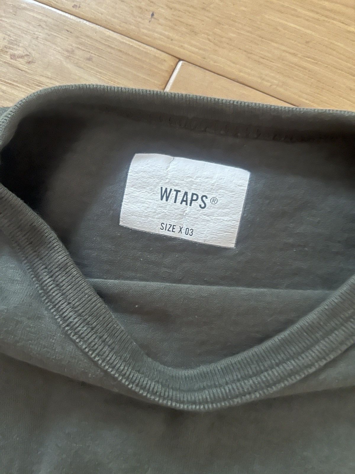 Wtaps W taps long sleeve t shirt Size US L / EU 52-54 / 3 - 4 Thumbnail