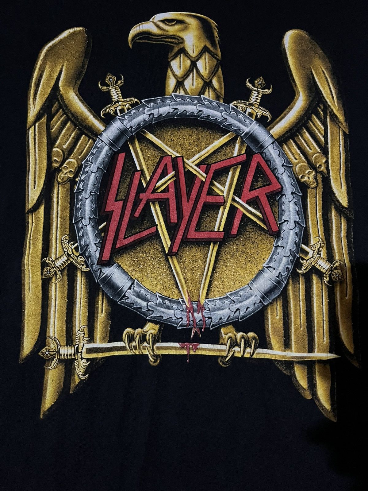 Slayer × Vintage Vintage Slayer Tour 2004 Tee Size US M / EU 48-50 / 2 - 1 Thumbnail