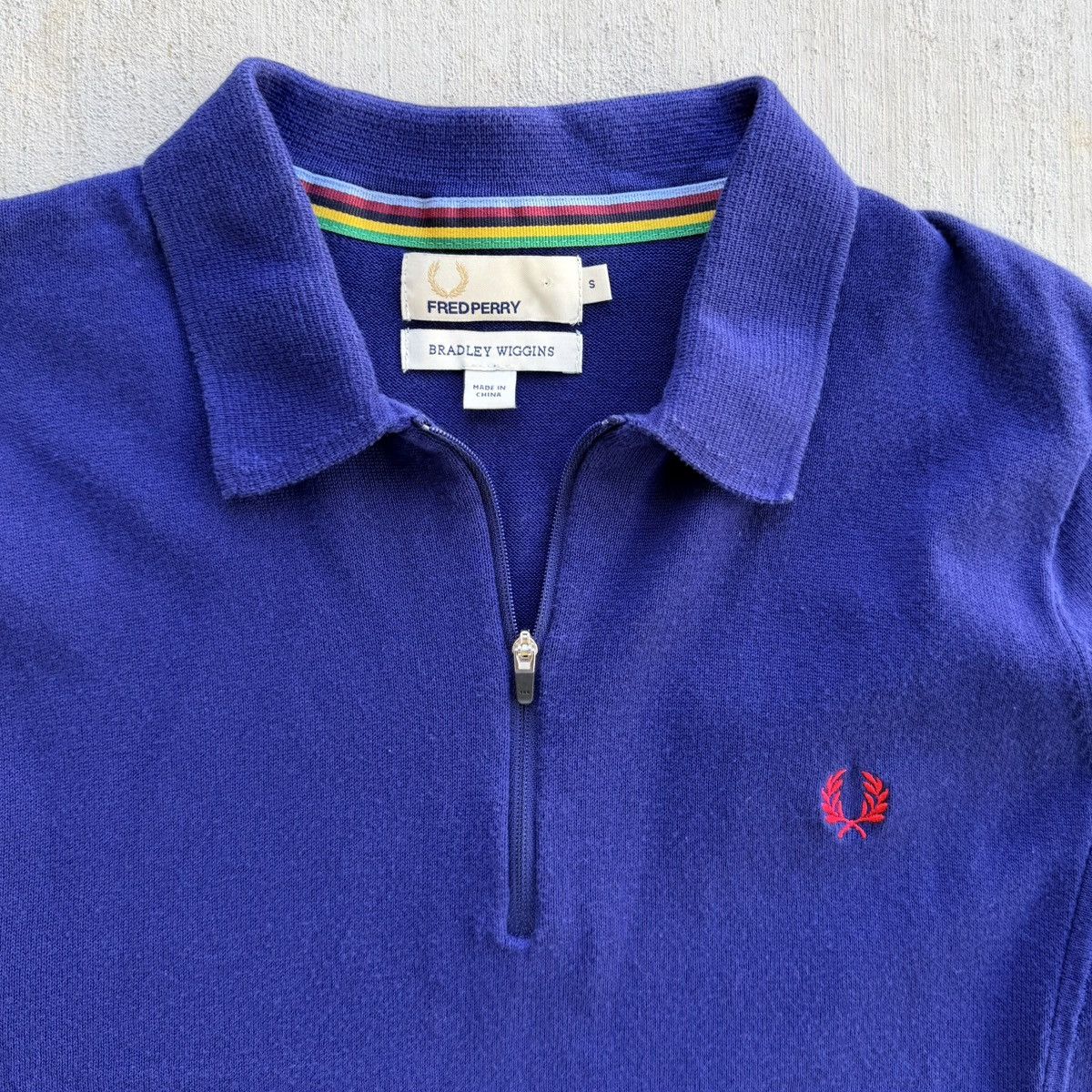 Fred Perry Fred Perry Bradley Wiggins Polo Shirt 1/4 Zip Men Size Small Size US S / EU 44-46 / 1 - 2 Thumbnail