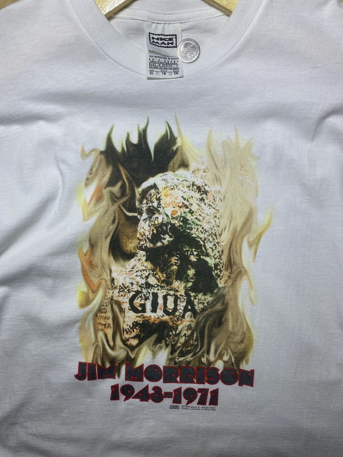 Band Tees Jim Morisson - Light My Fire Band Tee Size US XL / EU 56 / 4 - 3 Thumbnail