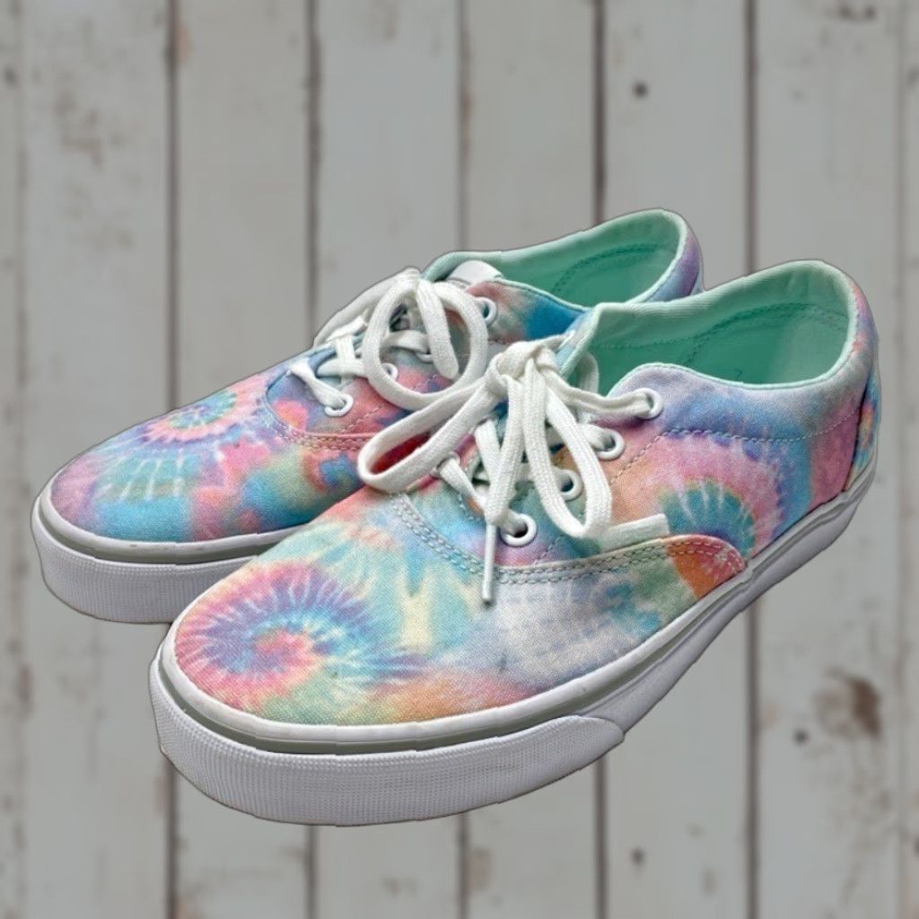 Vans Vans Vans Doheny Tie Dye Pastel Canvas Sneakers Women’s 8 Low Top Skate Shoes 1600 Size M / US 6-8 / IT 42-44 - 1 Thumbnail