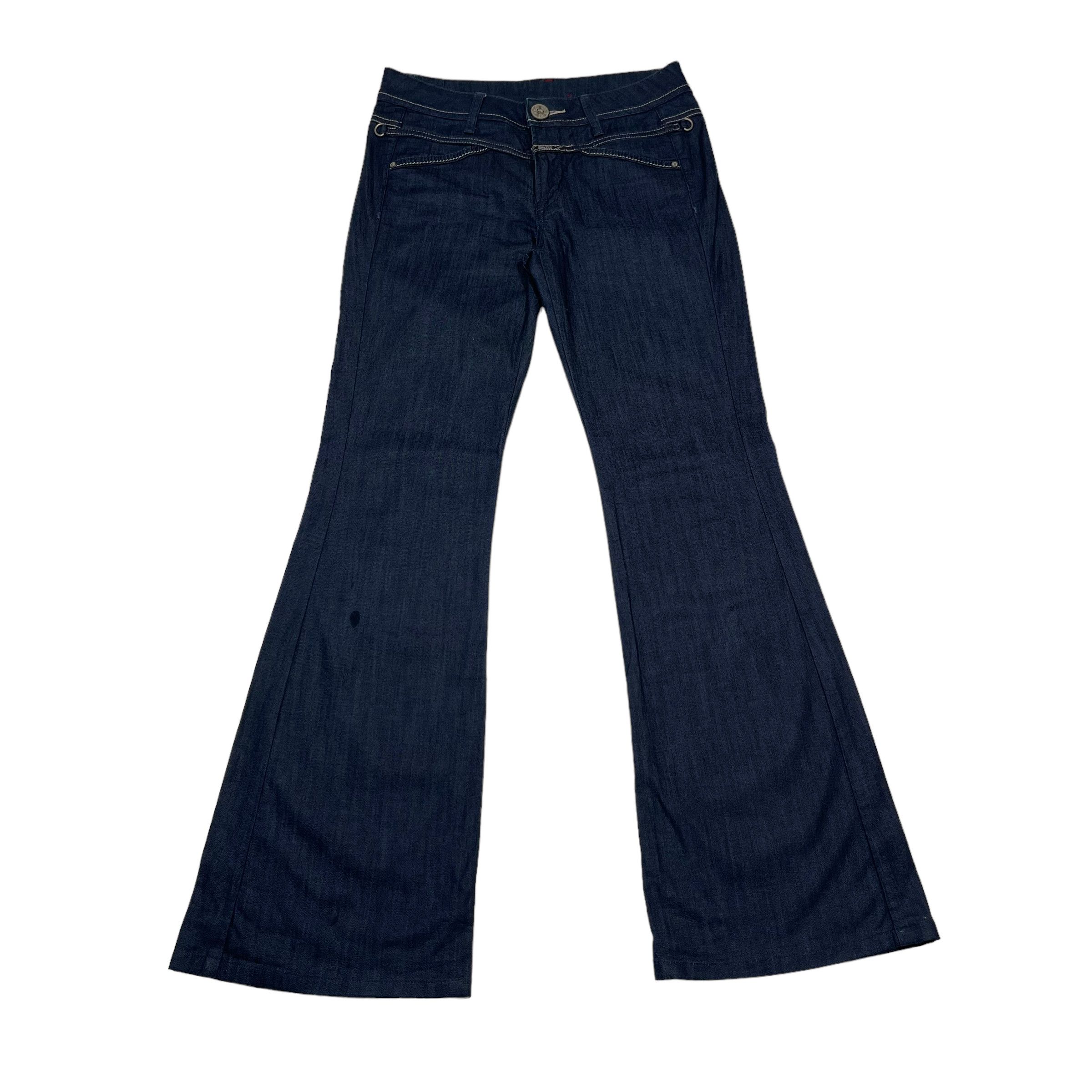 Marithe + Francois Girbaud Marithe Francois Girbaud Flare Bell Bottom Bootcut Jeans Size US 29 - 2 Thumbnail