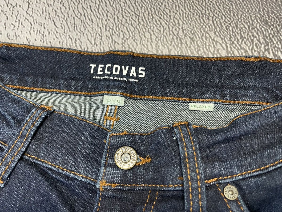 Tecovas New Tecovas Men's Premium Relaxed Blue Jeans Size W 33 L 32 Size US 33 - 4 Thumbnail