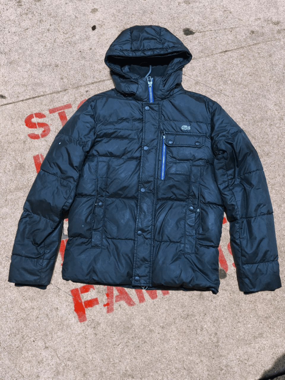 Lacoste LACOSTE Men’s Vintage Jacket Regular Fit Size US L / EU 52-54 / 3 - 1 Thumbnail