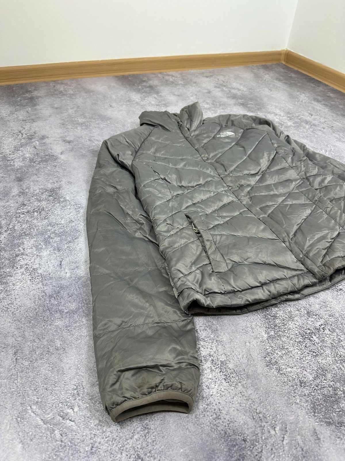 The North Face × Vintage Vintage The North Face 550 Down Nuptse Y2K Puffer Jacket Size S / US 4 / IT 40 - 3 Thumbnail