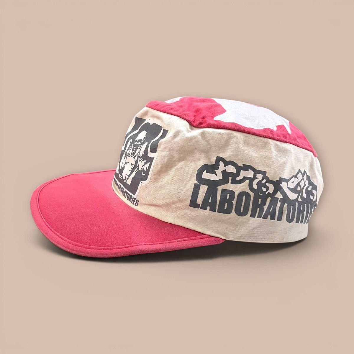 Undercover OG 2002 UNDERCOVER LABORATORIES 2002SS HAZE Skull Work Cap Size ONE SIZE - 2 Thumbnail