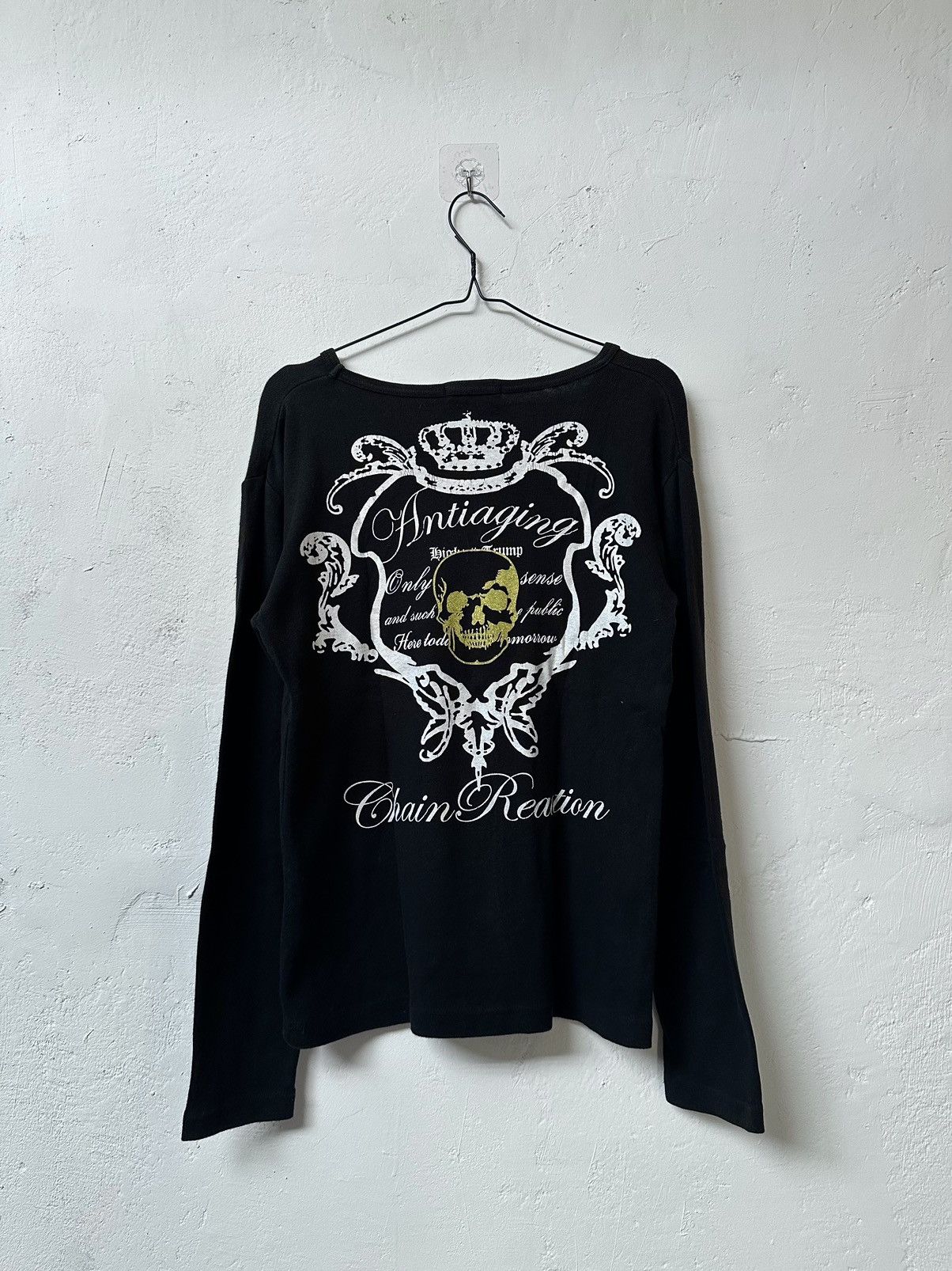 Japanese Brand Y2K Japanes Primal Point Poem Ifsix Lgb Style Size US M / EU 48-50 / 2 - 1 Thumbnail