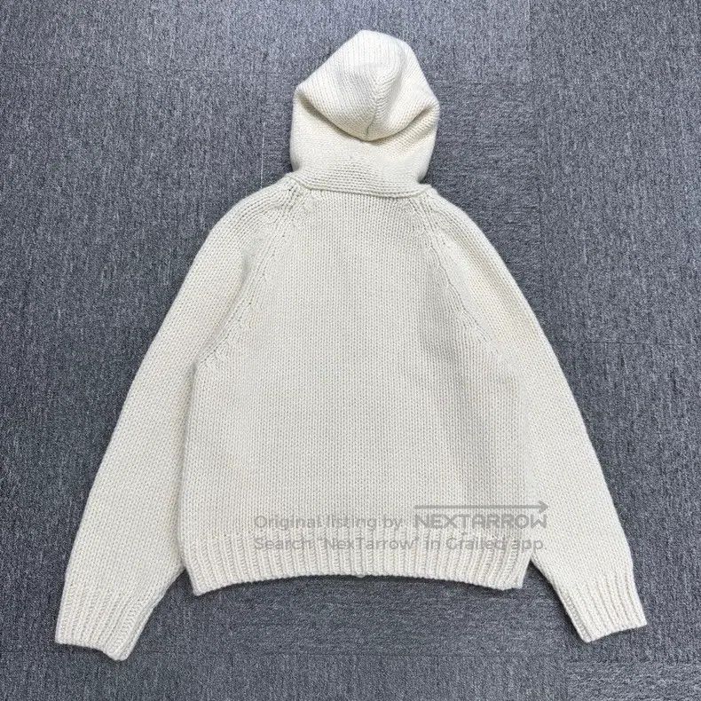 Amiri Amiri Size M Letter-embroidered Wool Hoodie Size US M / EU 48-50 / 2 - 2 Thumbnail
