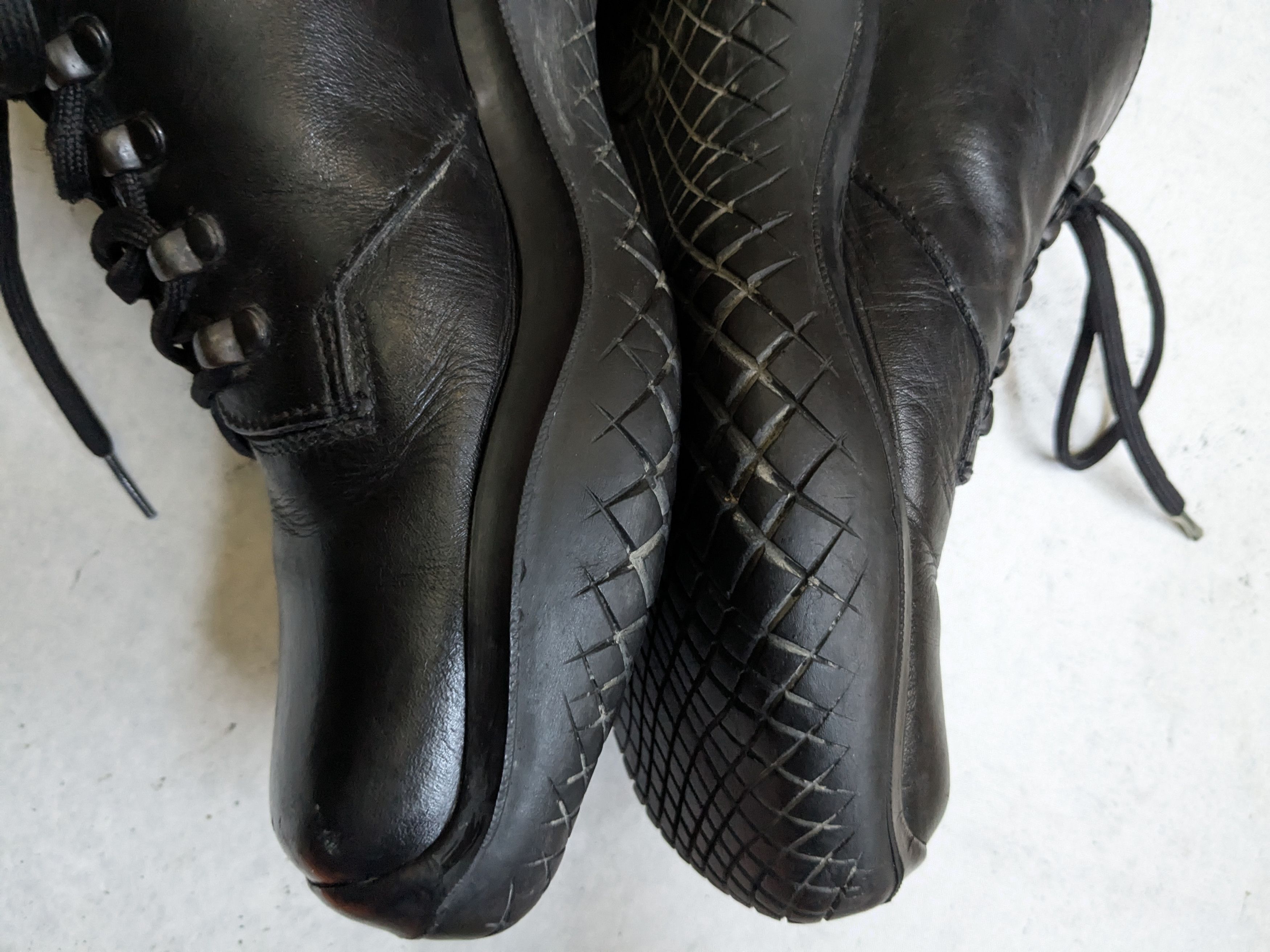 Prada Prada Sneakers Black 11 Low Tops Leather Vibram Size US 11 / EU 44 - 10 Thumbnail