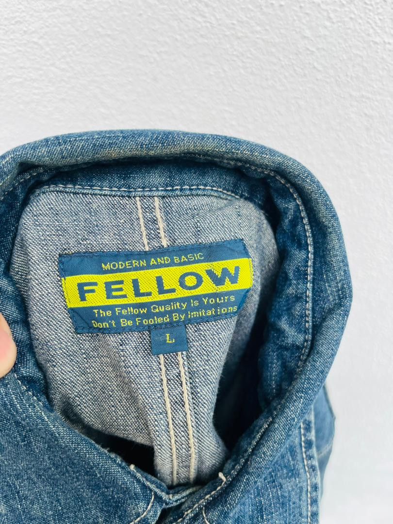 Japanese Brand × Vintage Vintage Fellow Big Pocket Hip Hop Streetwear Fashion Style Size US L / EU 52-54 / 3 - 12 Thumbnail