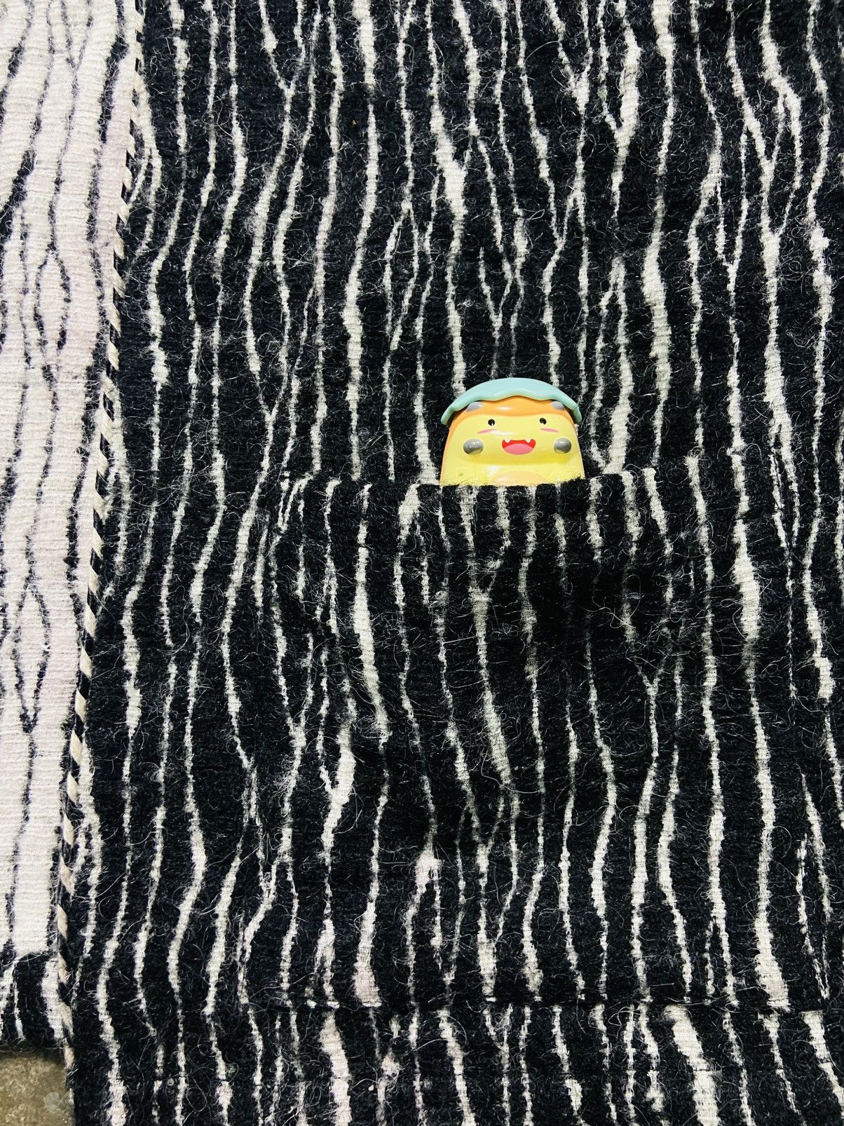 agnes b. Vintage 90’s Agnes B. Hooded Tassel Coat - Knit Djellaba Size US L / EU 52-54 / 3 - 11 Thumbnail