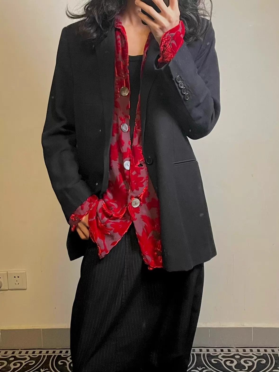 Ann Demeulemeester Ann Demeulemeester Vintage 1-Button Smoking Jacket XS Size XS / US 0-2 / IT 36-38 - 1 Thumbnail