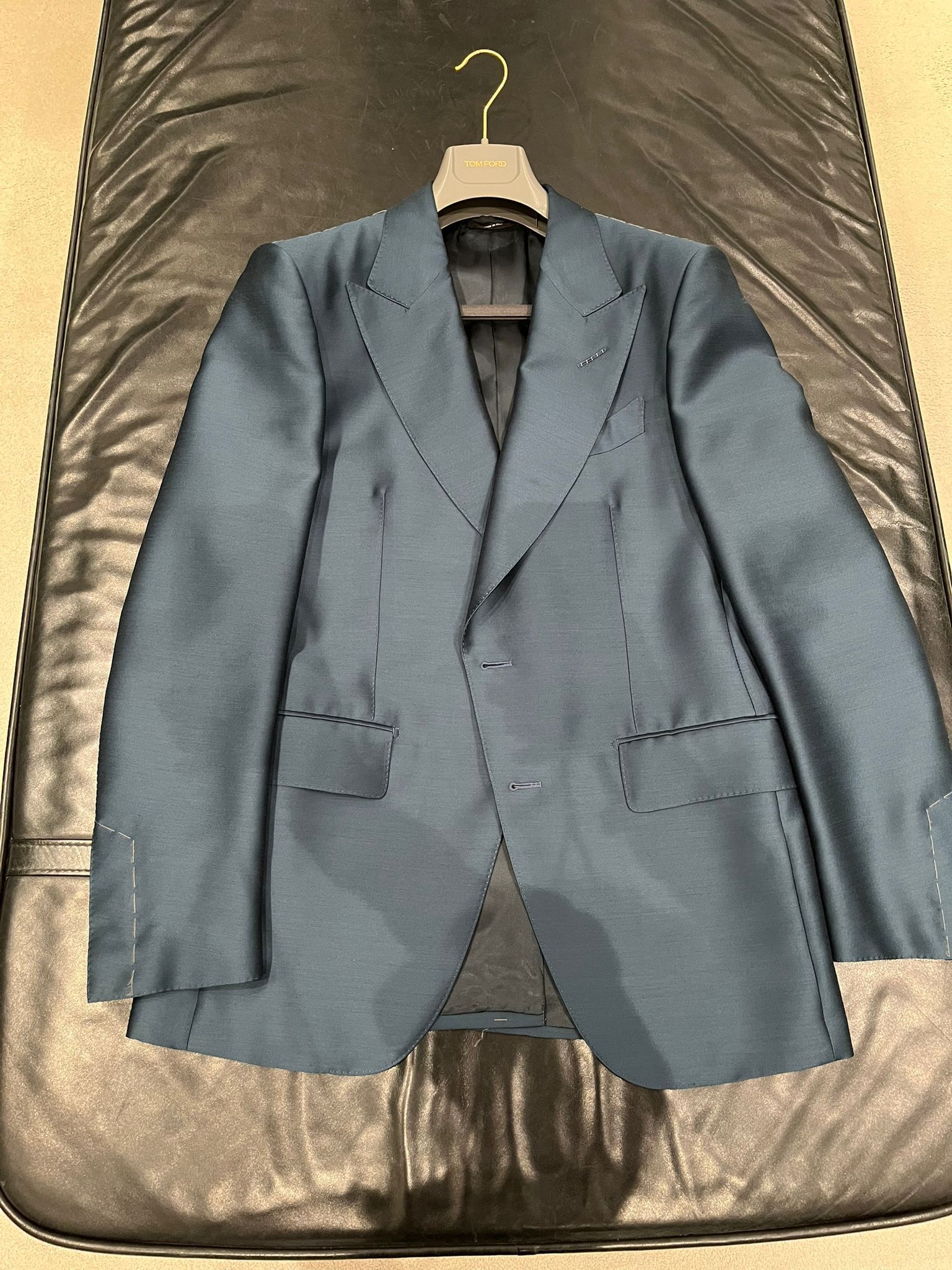 Tom Ford o1loc1c0326 JLPP01 Dyllan Jacket in Blue Size US M / EU 48-50 / 2 - 1 Thumbnail