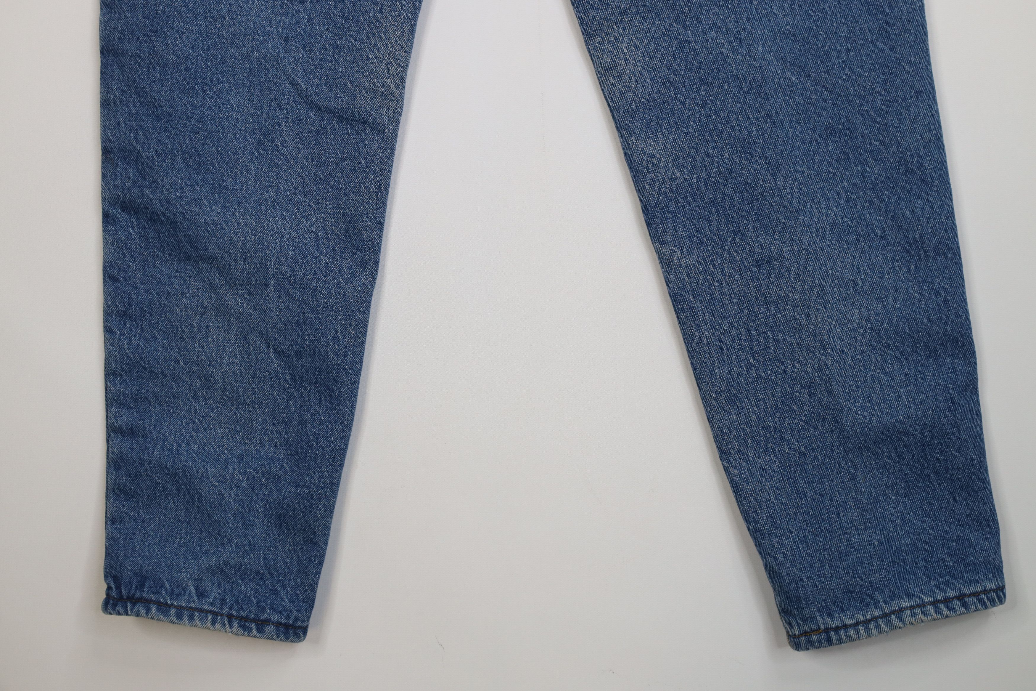 L.L. Bean Vintage 90s LL Bean Fleece Lined Tapered Leg Denim Jeans USA Size US 30 / EU 46 - 12 Thumbnail