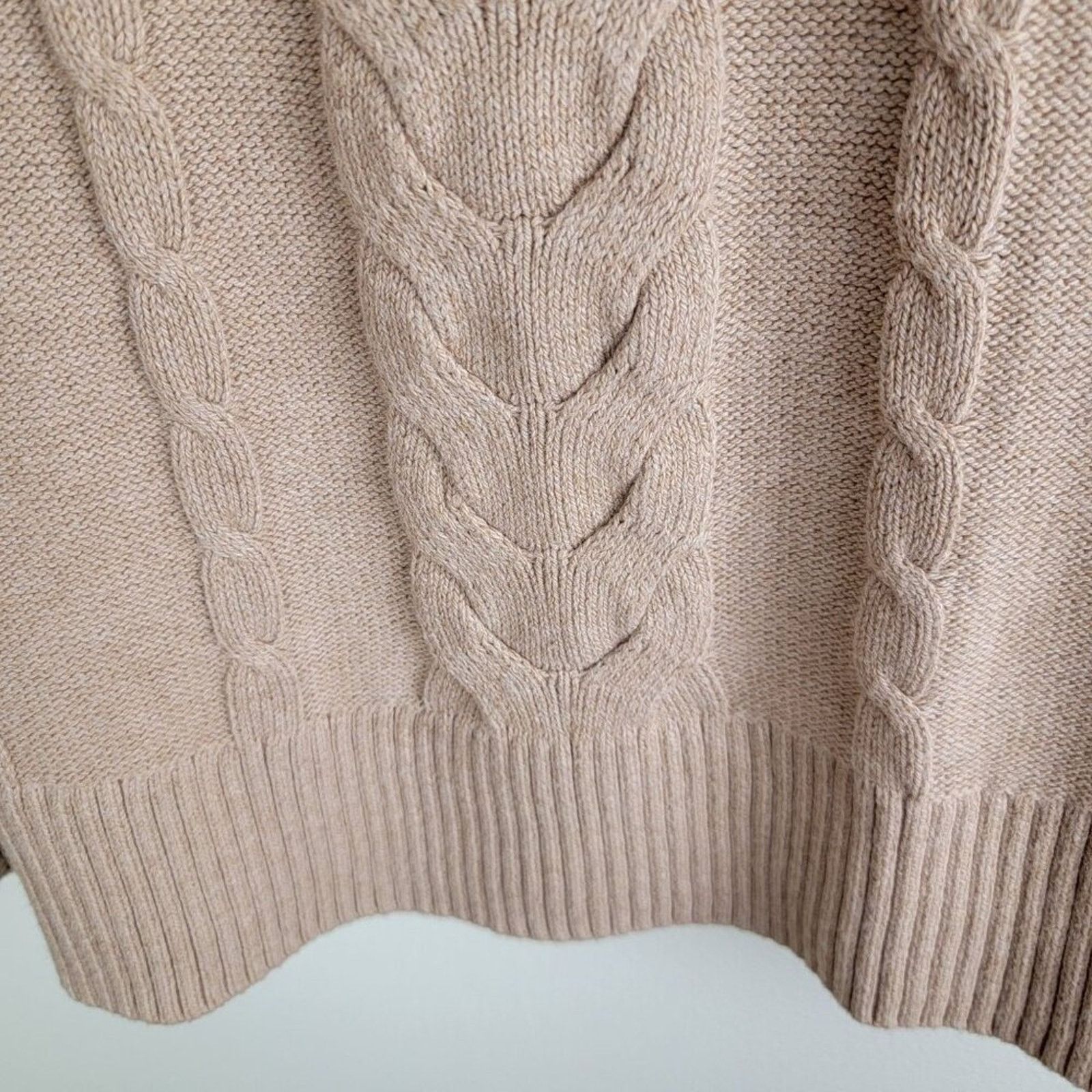 Banana Republic Banana Republic Womens Cable Knit Sweater Vest Layer Size M / US 6-8 / IT 42-44 - 4 Thumbnail