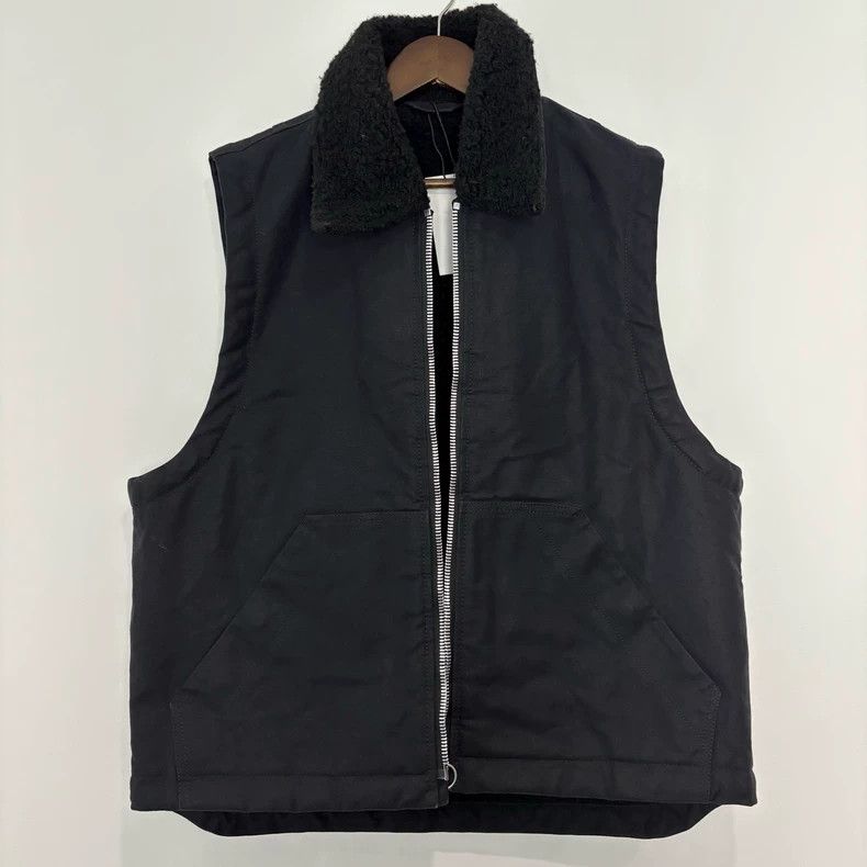 Our Legacy Our Legacy Sheep's wool collar and waxen vest Size US M / EU 48-50 / 2 - 1 Thumbnail
