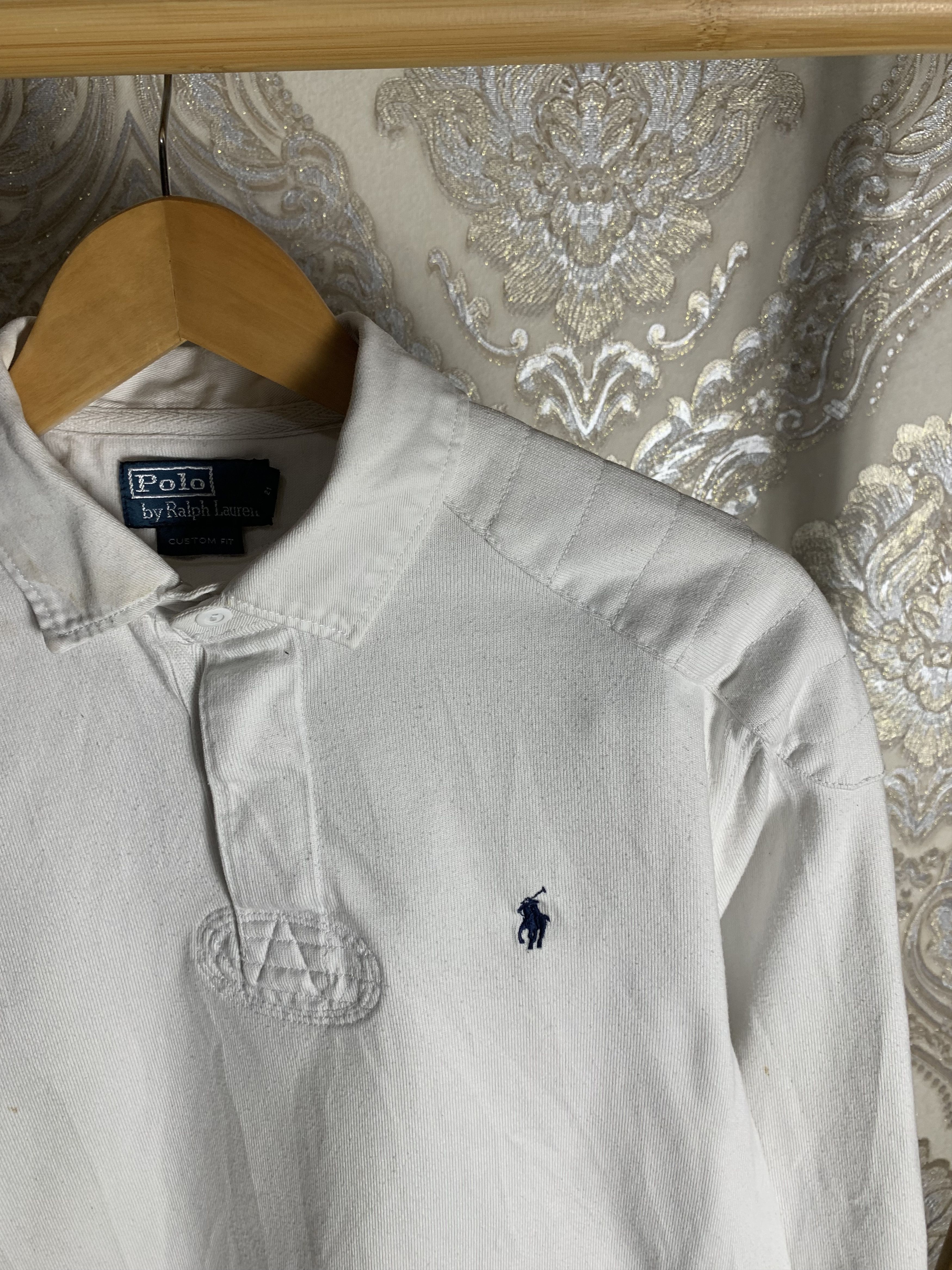 Polo Ralph Lauren VINTAGE POLO RALPH LAUREN RETRO RUGBY CLASSIC CASUAL Y2K 90s Size US L / EU 52-54 / 3 - 2 Thumbnail