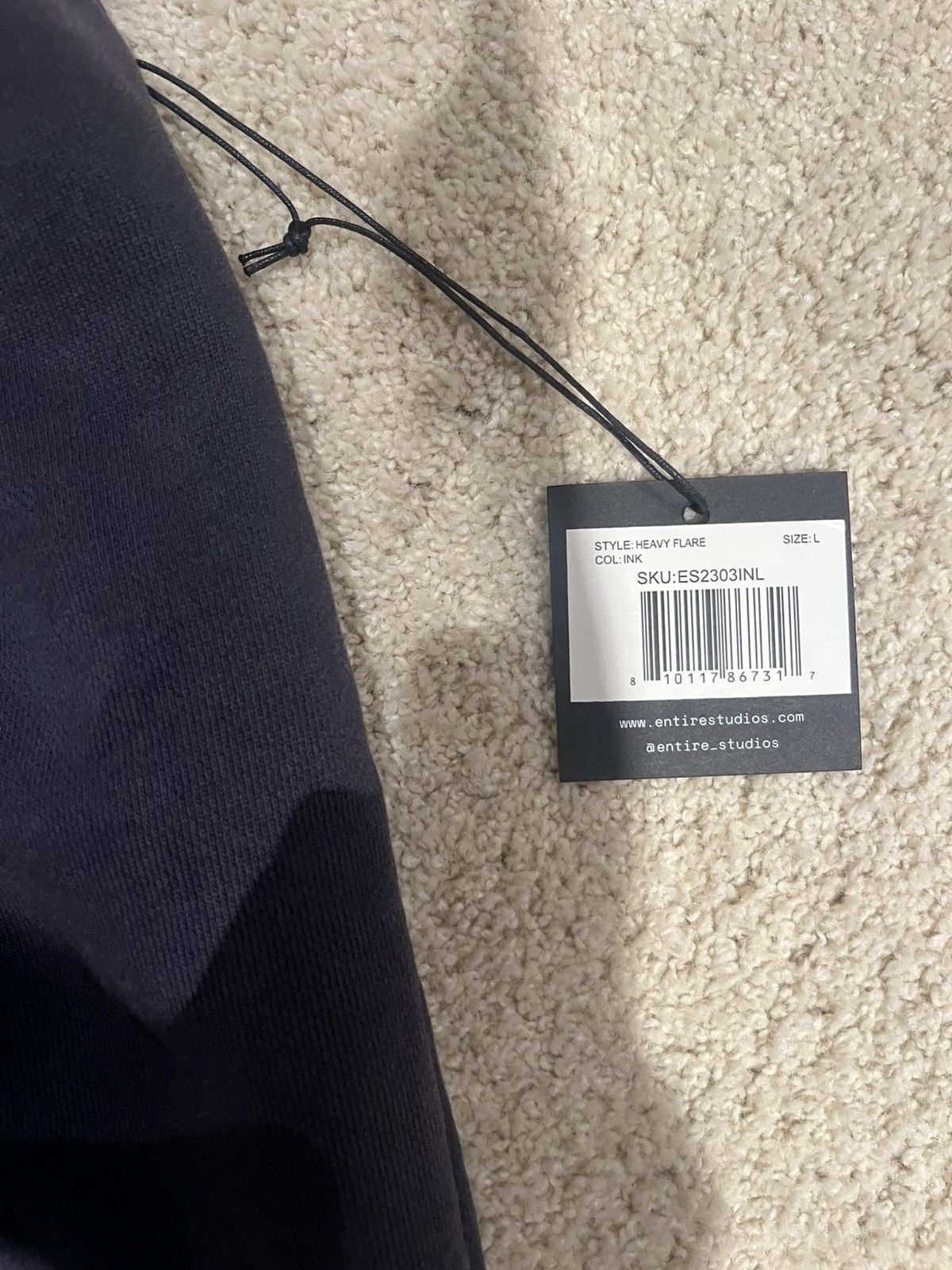 Designer × Entire Studios Entire Studios ink flared sweatpants size L Size 30" / US 8 / IT 44 - 5 Thumbnail