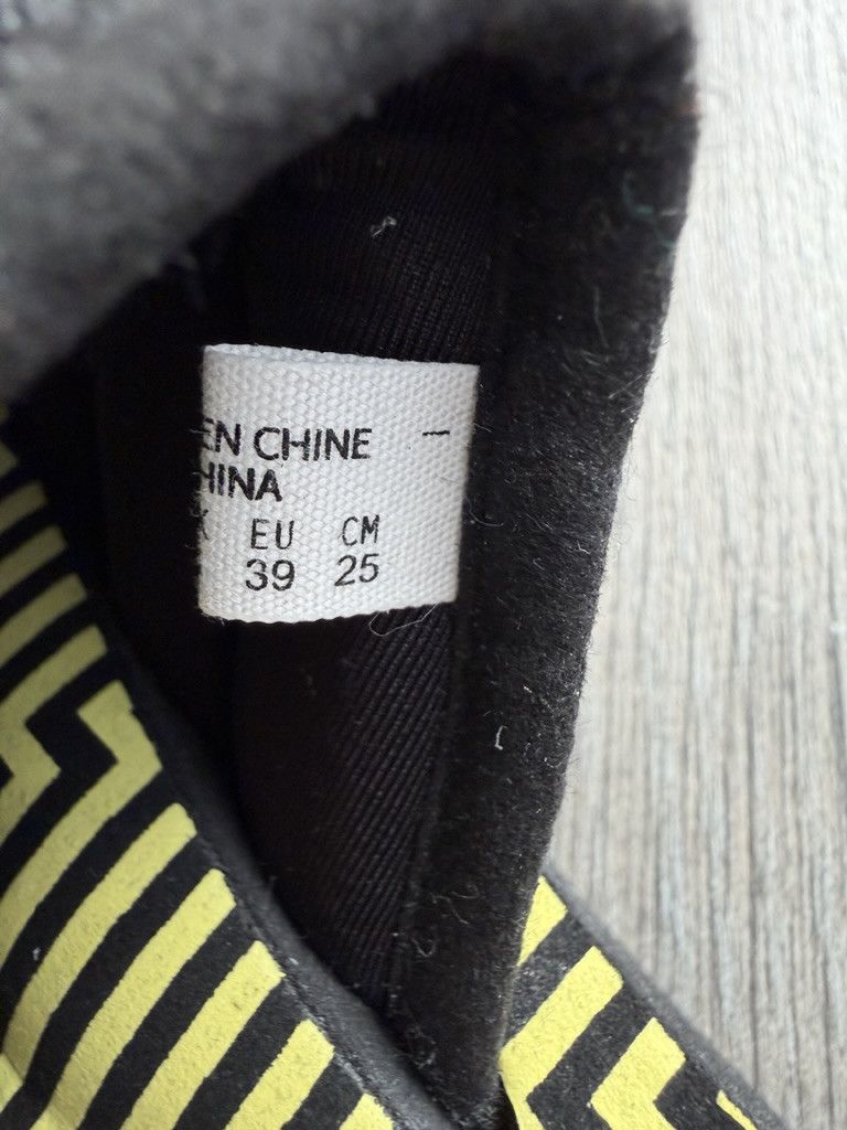 Suicoke Moto-JC01 Black and Yellow Size US 7 / EU 40 - 6 Thumbnail