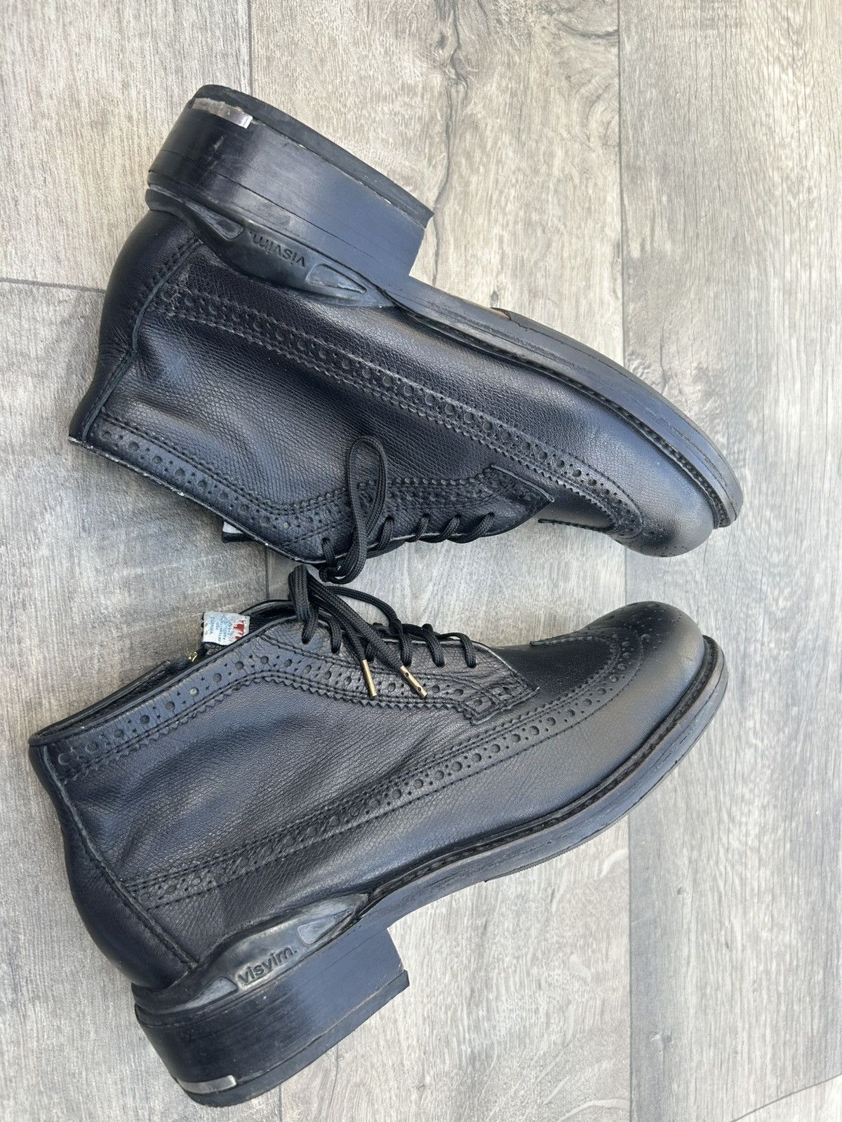 Visvim Visvim Patrician Mid W.T.-Folk brogue boots Size US 8 / EU 41 - 6 Thumbnail